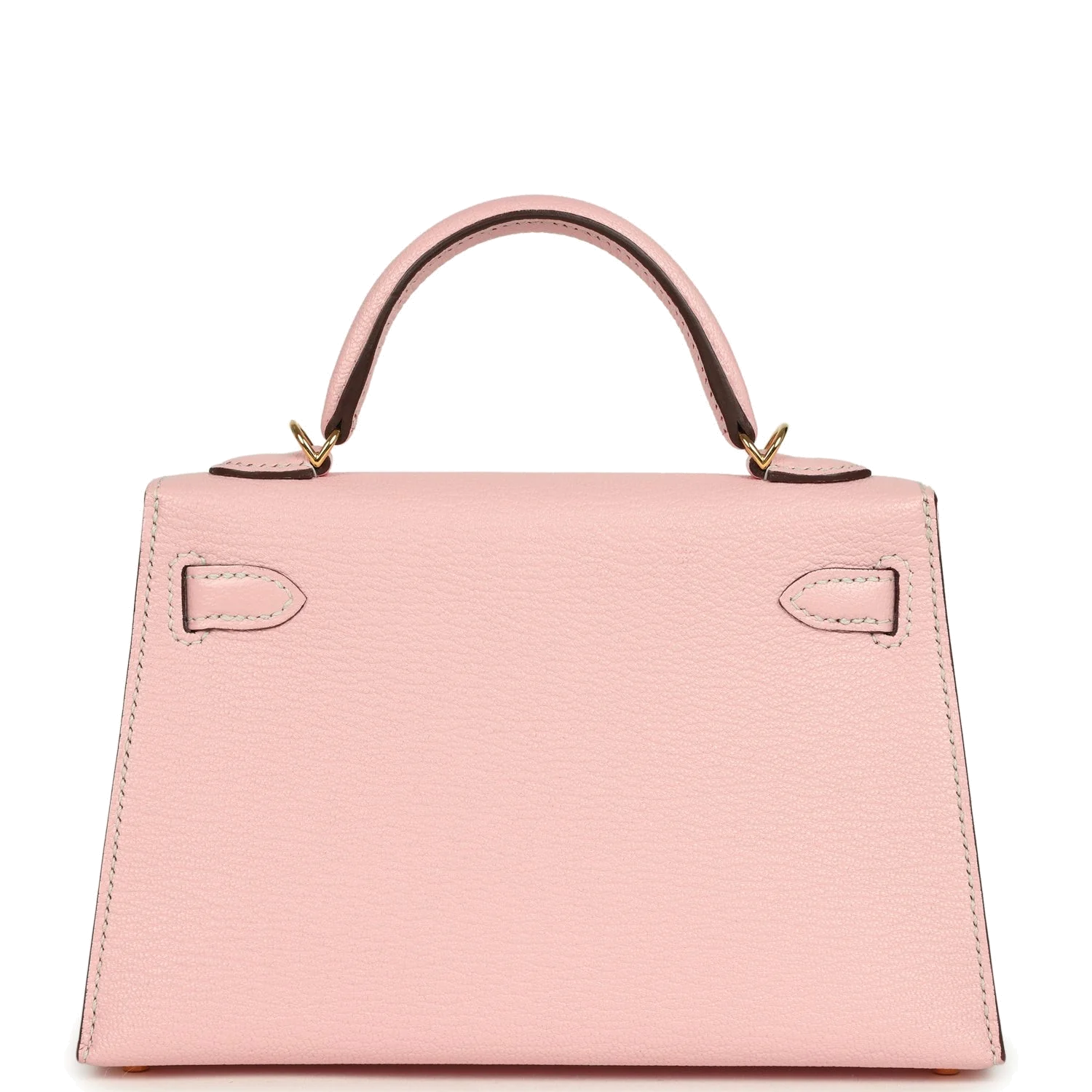 Hermes Special Order (HSS) Kelly Sellier 20 Rose Sakura Verso Chevre Mysore Gold Hardware — фото 5
