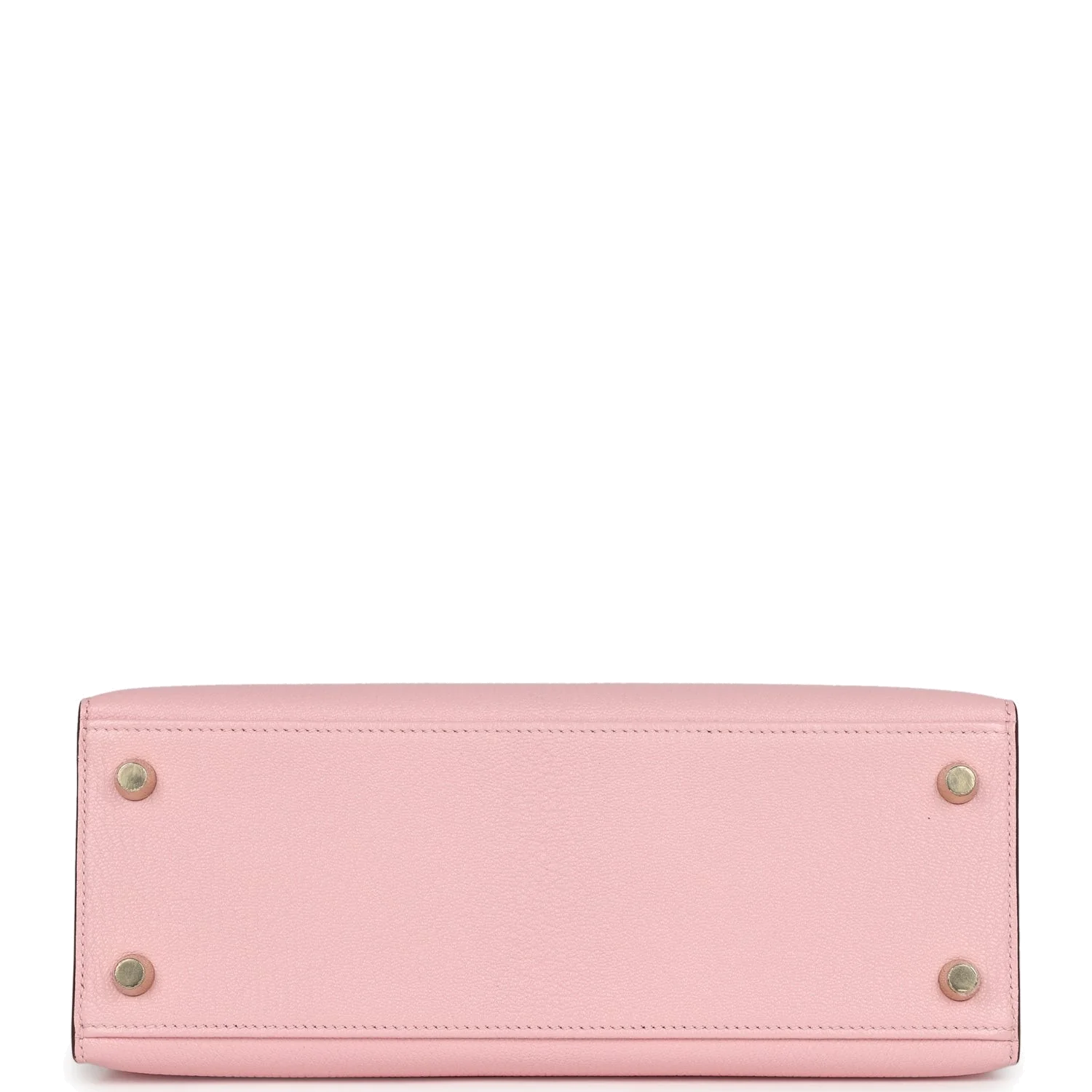 Hermes Special Order (HSS) Kelly Sellier 25 Rose Sakura and Nata Chevre Gold Hardware — фото 7