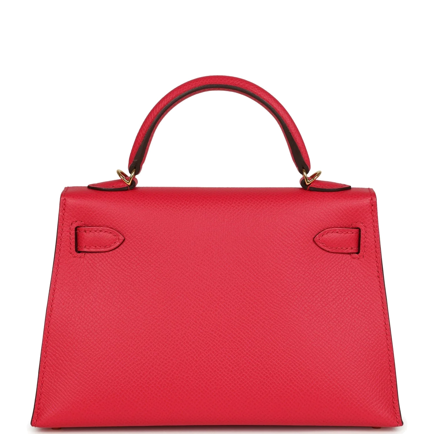 Hermes Kelly Sellier 20 Rose Extreme Epsom Gold Hardware — фото 5