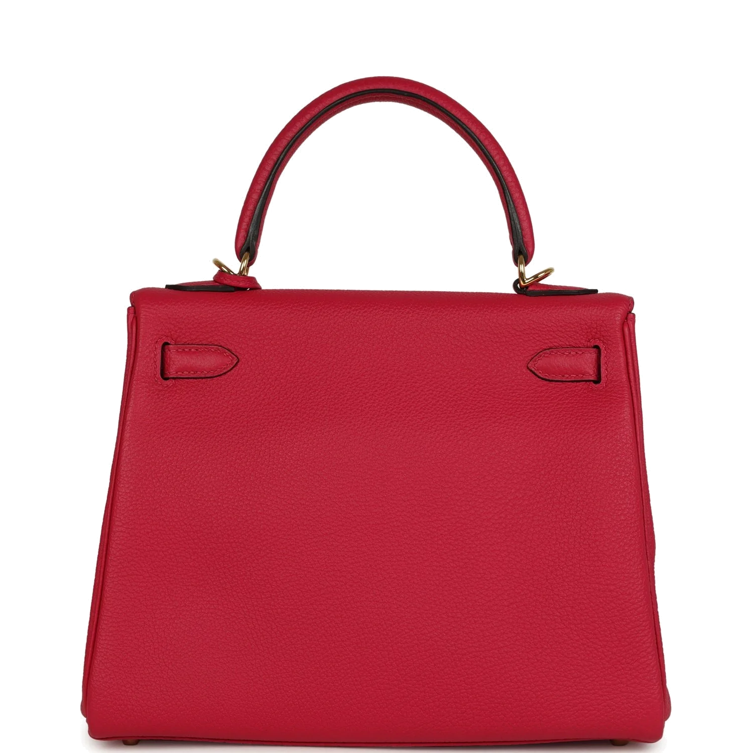 Hermes Kelly Retourne 25 Framboise Togo Gold Hardware — фото 5