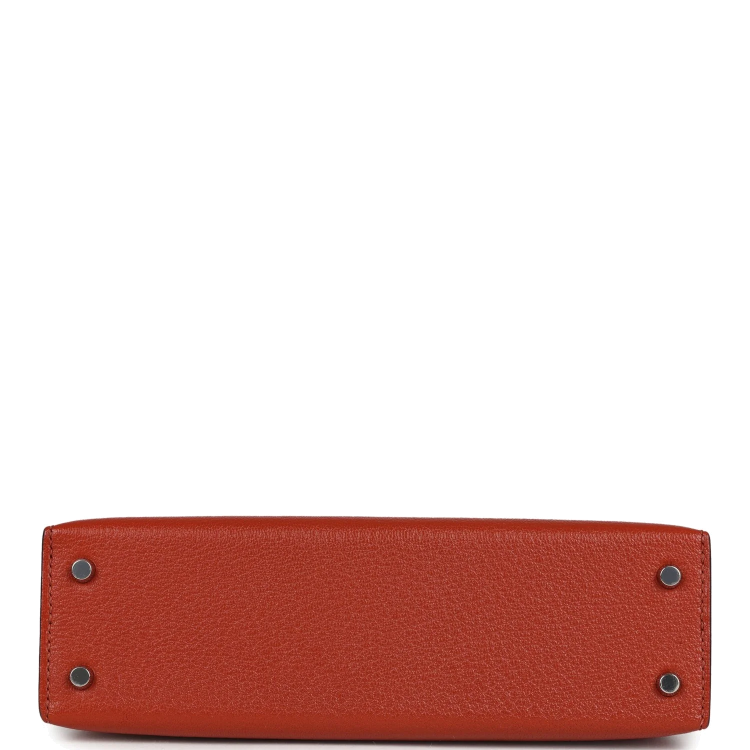 Hermes Kelly Sellier 20 Cuivre Chevre Mysore Palladium Hardware — фото 7