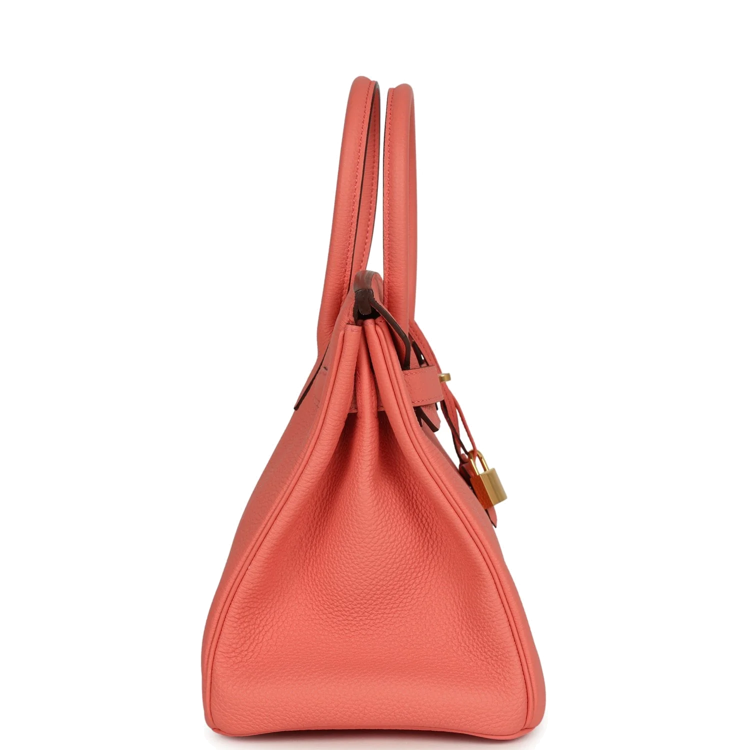 Hermes Special Order (HSS) Birkin 30 Rose Candy Togo Gold Hardware Розовый Candy — фото 4