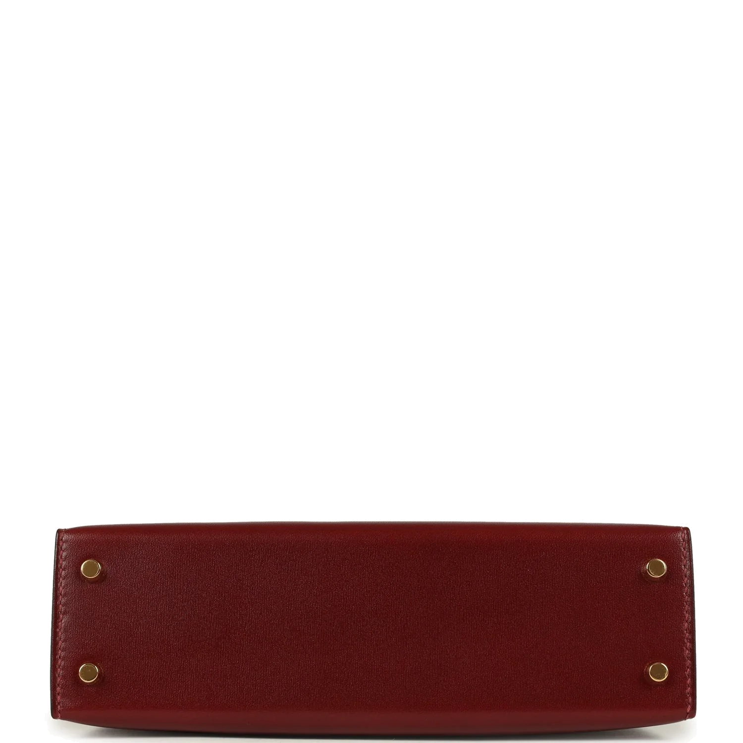 Hermes Kelly Sellier 20 Rouge H Box Gold Hardware — фото 7