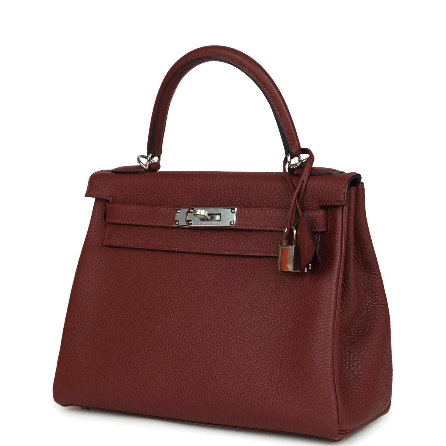 Hermes Kelly Retourne 28 Rouge H Togo Palladium Hardware — фото 6