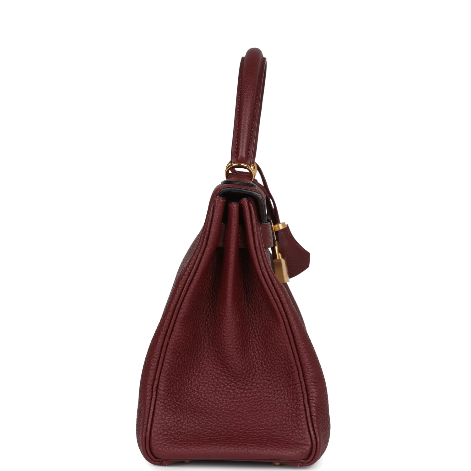 Hermes Kelly Retourne 28 Rouge H Togo Gold Hardware — фото 4