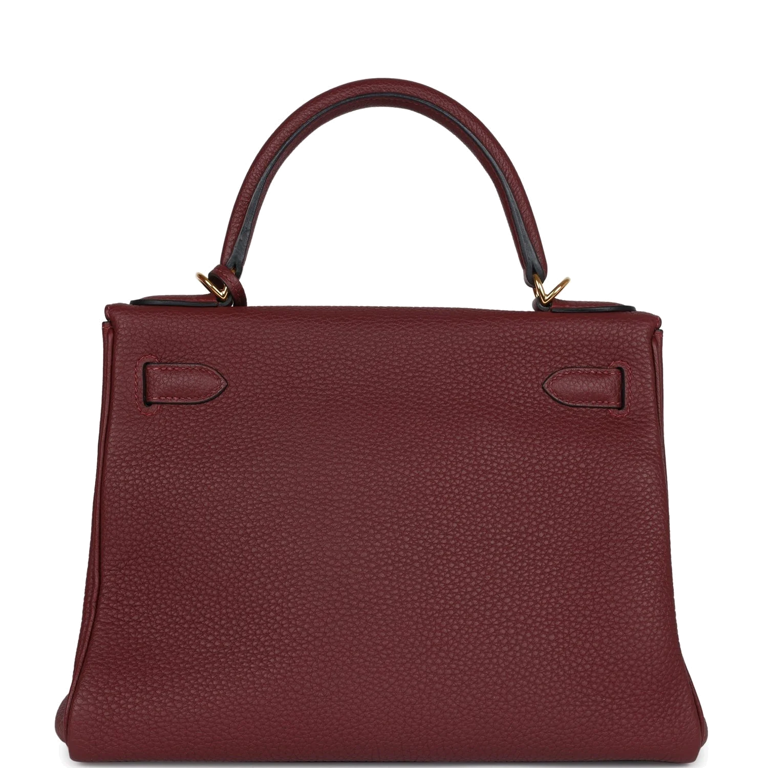 Hermes Kelly Retourne 28 Rouge H Togo Gold Hardware — фото 5