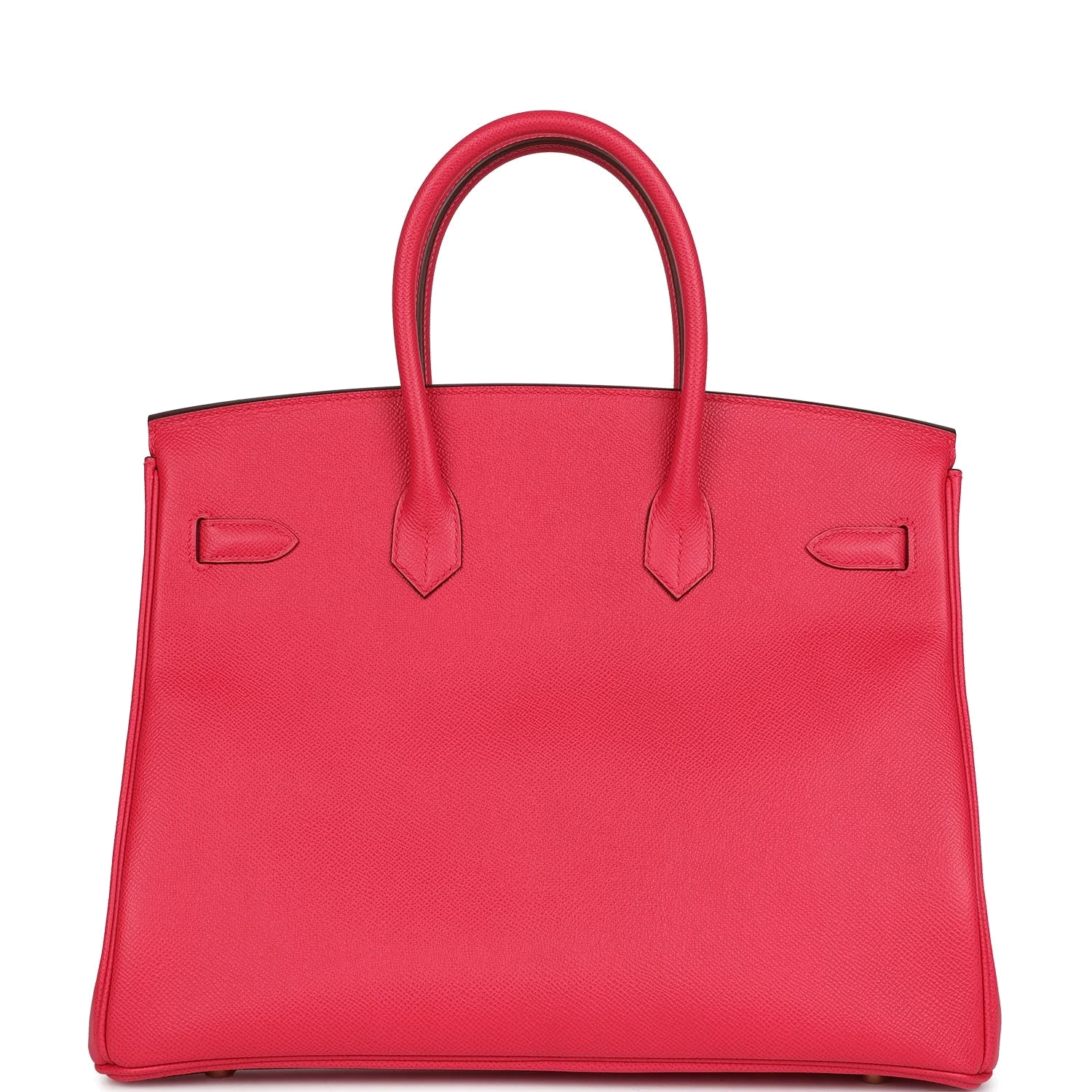 Hermes Birkin 35 Rose Extreme Epsom Gold Hardware Розовый экстрим — фото 5