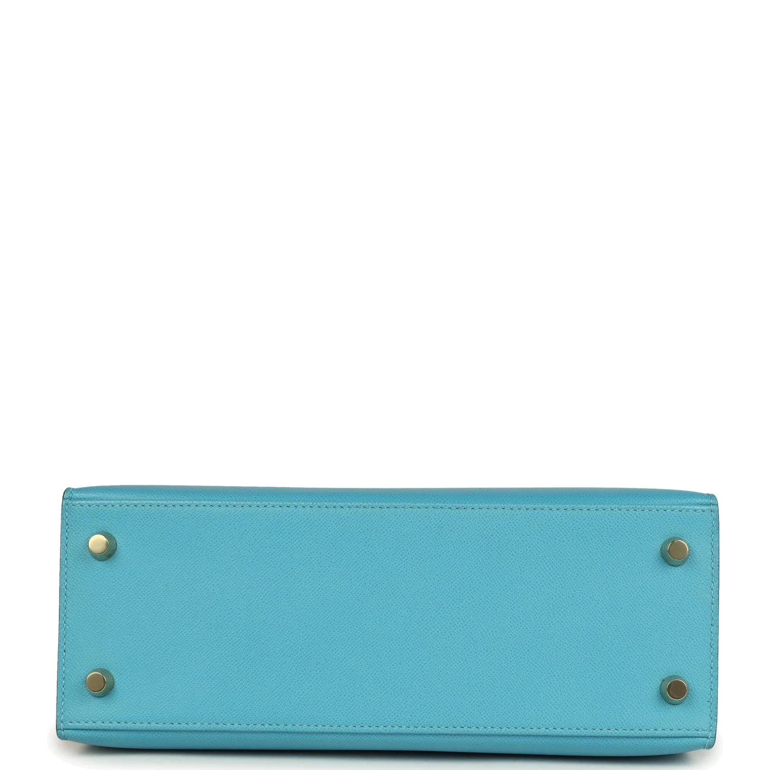 Hermes Kelly Sellier 25 Bleu Du Nord Madame Palladium Hardware — фото 7
