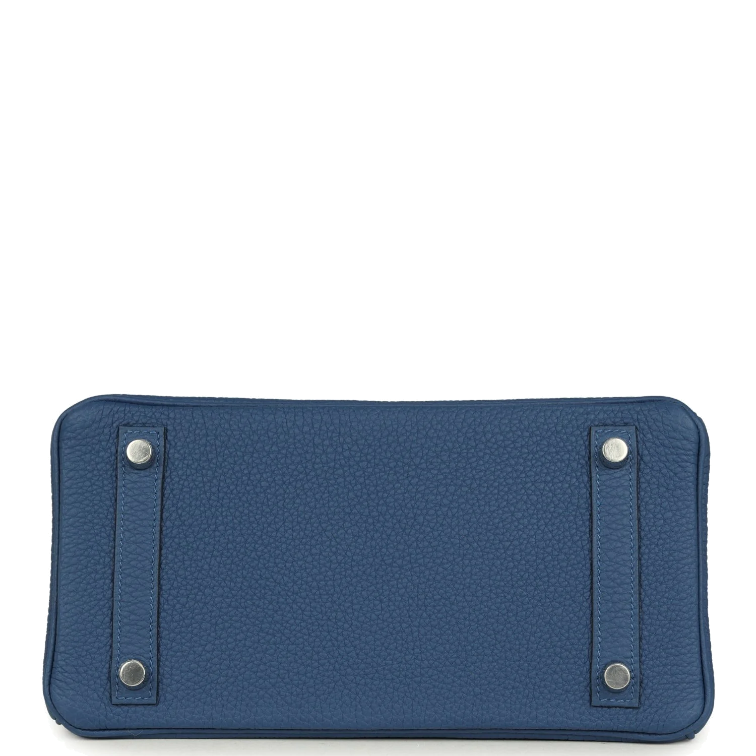 Hermes Birkin 25 Bleu Tie Togo Palladium Hardware Синий Тай — фото 7