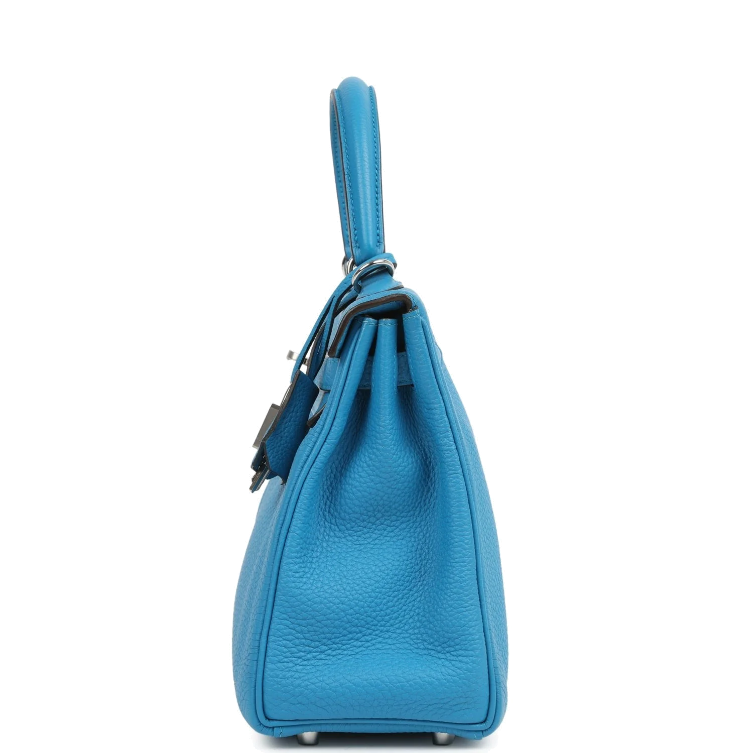 Hermes Kelly Retourne 25 Bleu Zanzibar Togo Palladium Hardware — фото 4