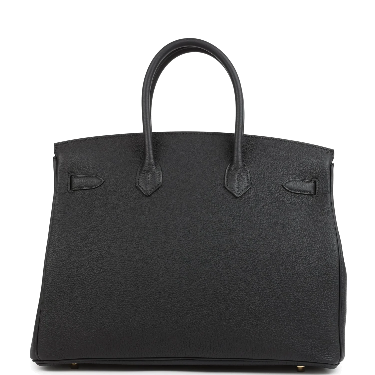 Hermes Birkin 35 Black Togo Gold Hardware Черный Togo — фото 5