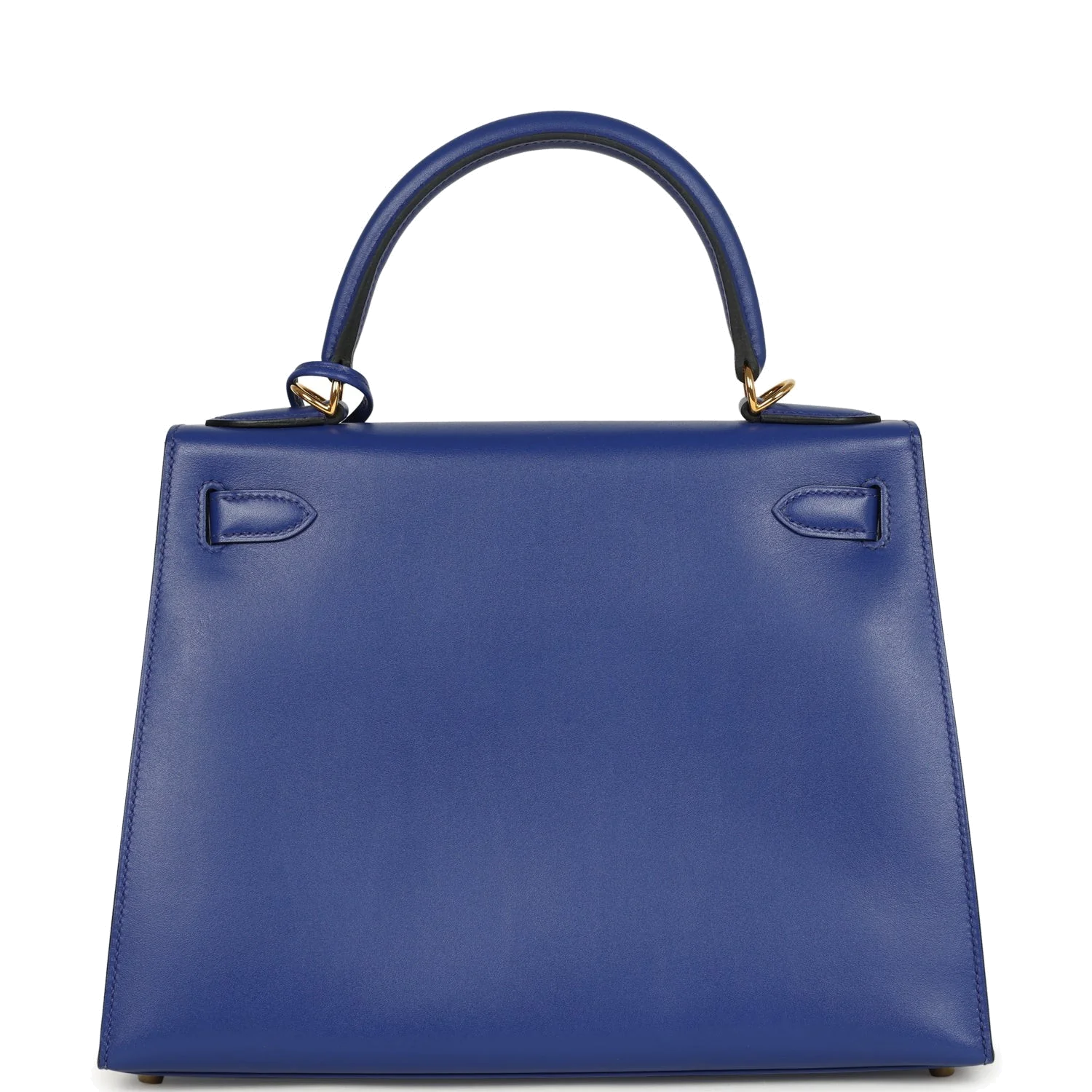 Hermes Kelly Sellier 28 Bleu Electric Tadelakt Gold Hardware — фото 5