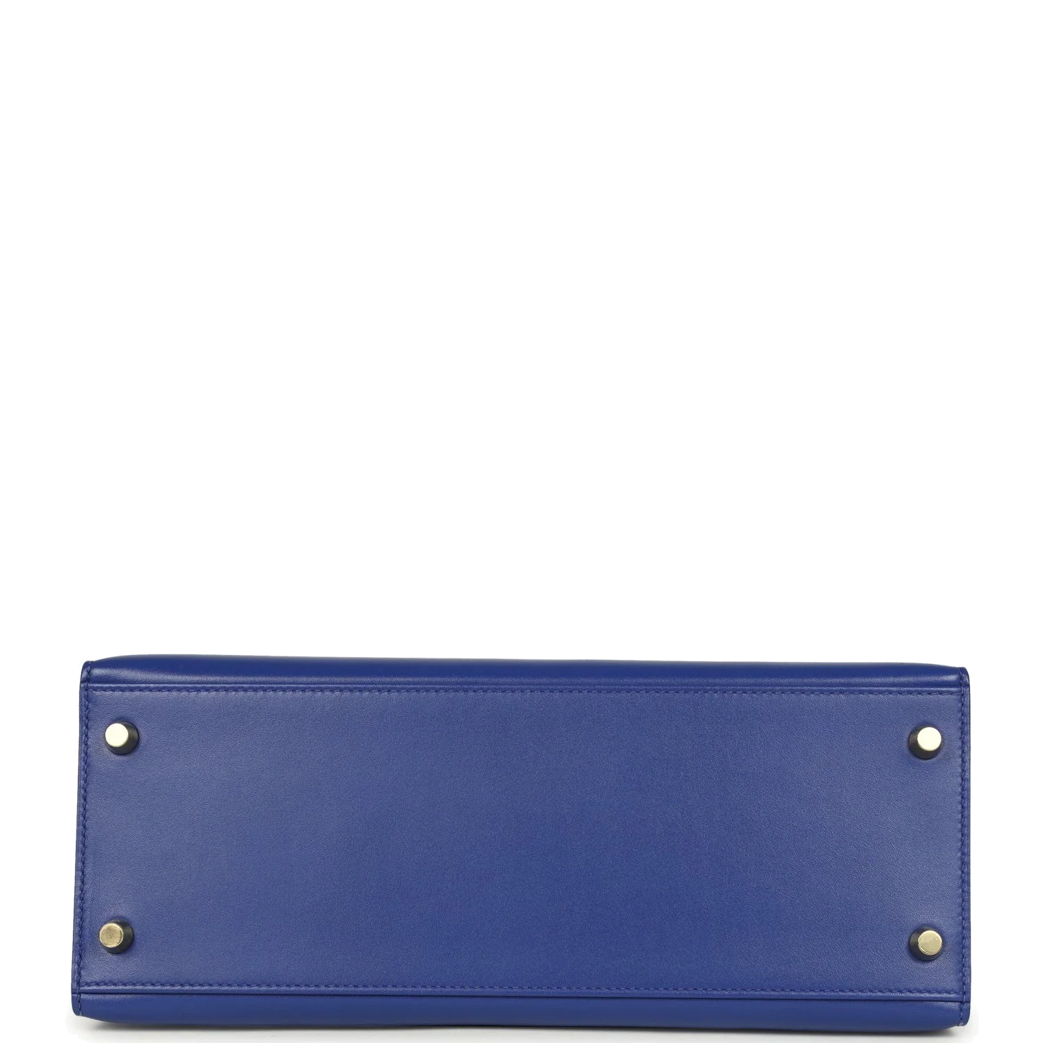 Hermes Kelly Sellier 28 Bleu Electric Tadelakt Gold Hardware — фото 7