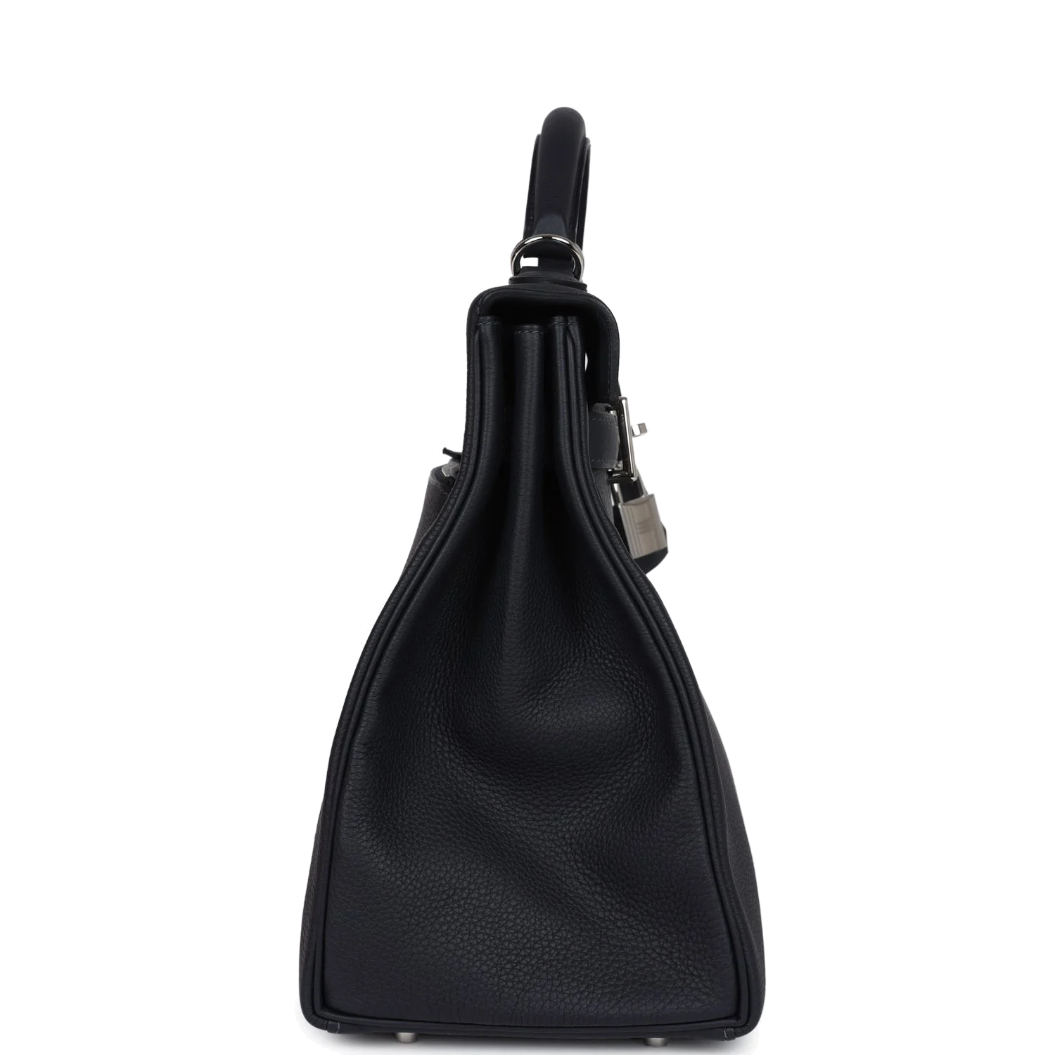 Hermes Kelly 42 Maxi Caban Togo Palladium Hardware Макси Кабан — фото 4