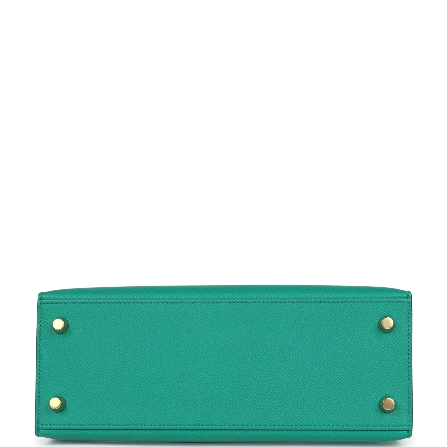 Hermes Kelly Sellier 25 Vert Jade Epsom Gold Hardware — фото 7