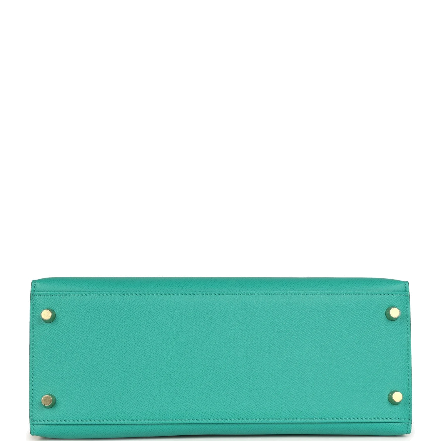 Hermes Kelly Sellier 28 Vert Jade Epsom Gold Hardware — фото 7