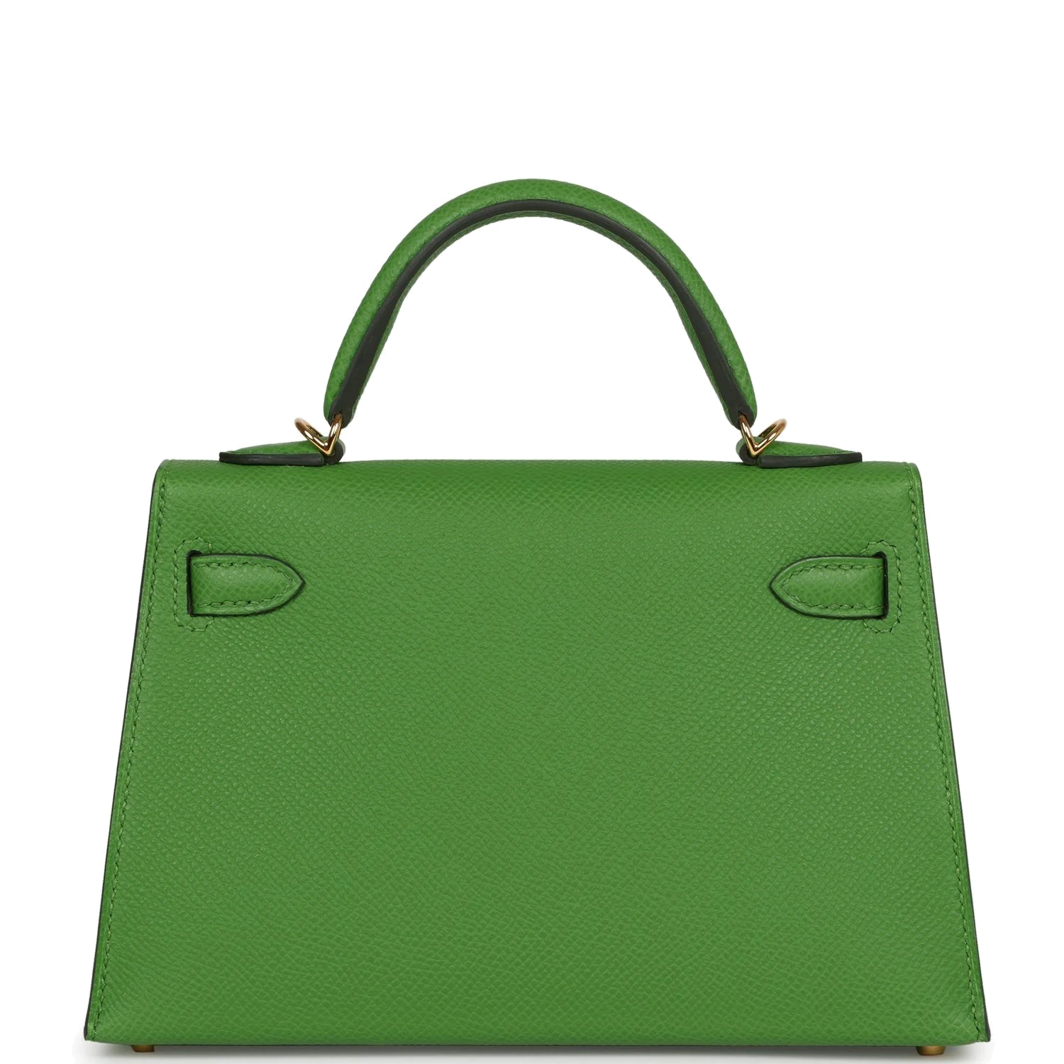 Hermes Kelly Sellier 20 Vert Yucca Epsom Gold Hardware — фото 5