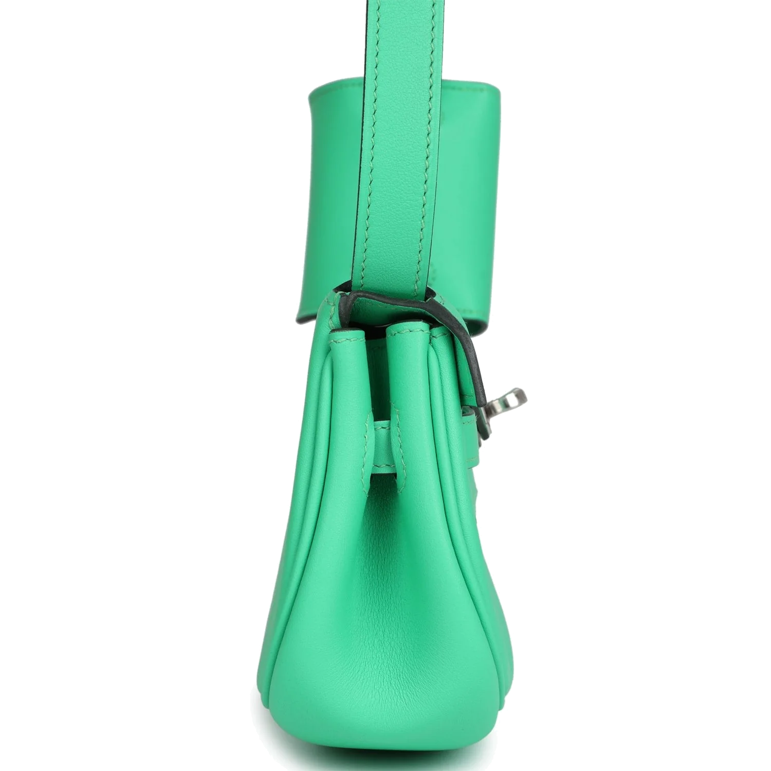 Hermes Kelly Moove Vert Comics Swift Palladium Hardware — фото 4