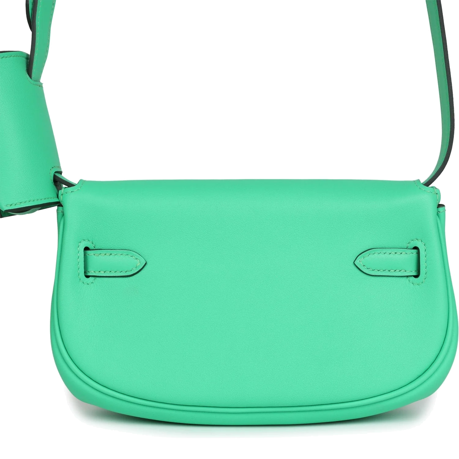 Hermes Kelly Moove Vert Comics Swift Palladium Hardware — фото 5
