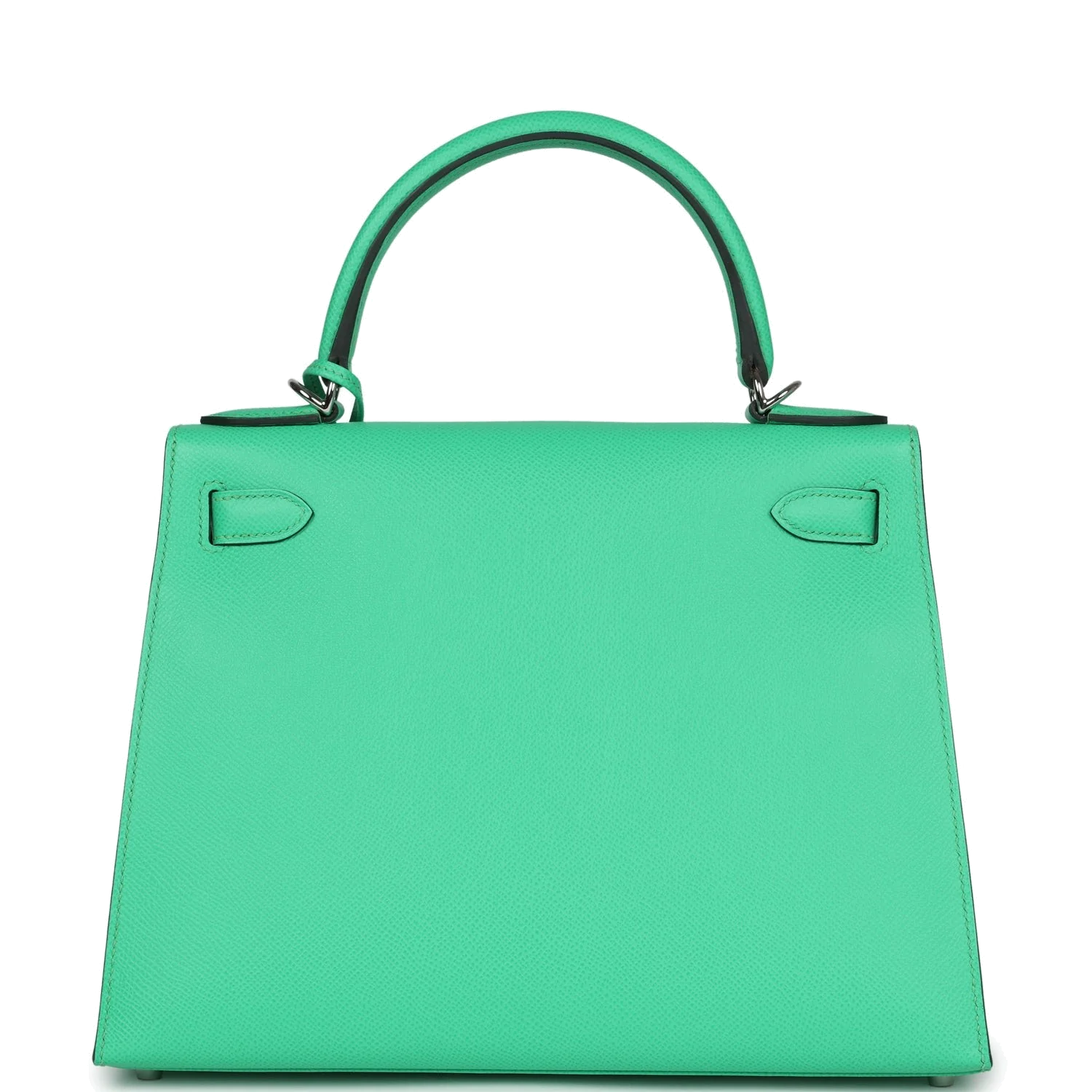 Hermes Kelly Sellier 28 Vert Comics Epsom Palladium Hardware — фото 5