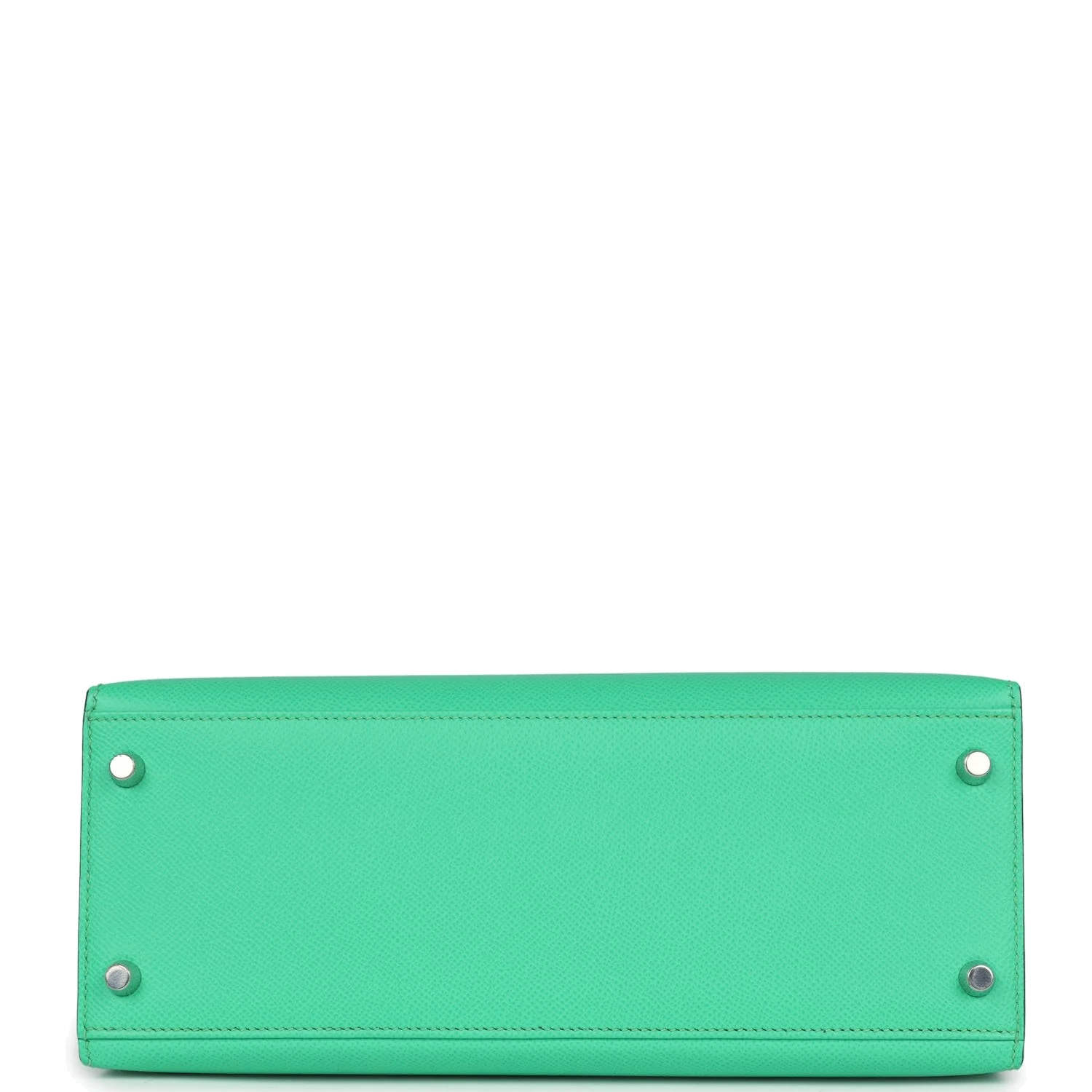 Hermes Kelly Sellier 28 Vert Comics Epsom Palladium Hardware — фото 7