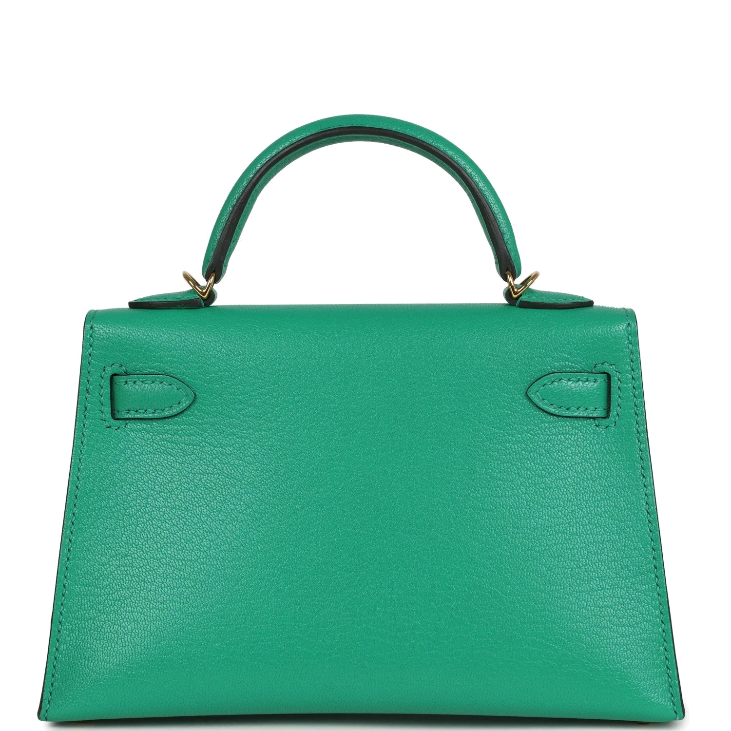 Hermes Kelly Sellier 20 Menthe Chevre Chamkila Gold Hardware — фото 5