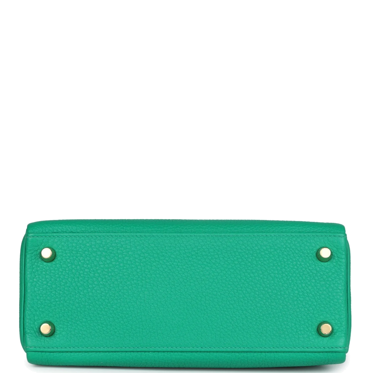 Hermes Kelly Retourne 25 Menthe Togo and Varanus Niloticus Lizard Touch Permabrass Hardware — фото 7