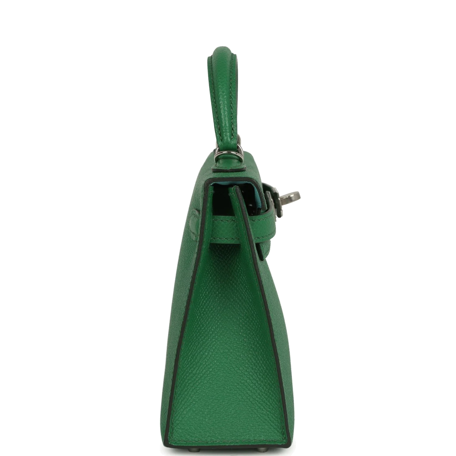 Hermes Kelly Sellier 20 Cactus Verso Epsom Palladium Hardware — фото 4