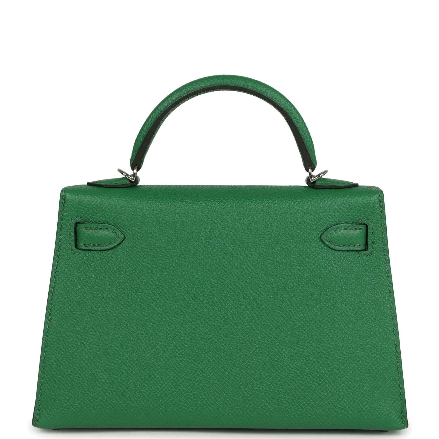 Hermes Kelly Sellier 20 Cactus Verso Epsom Palladium Hardware — фото 5