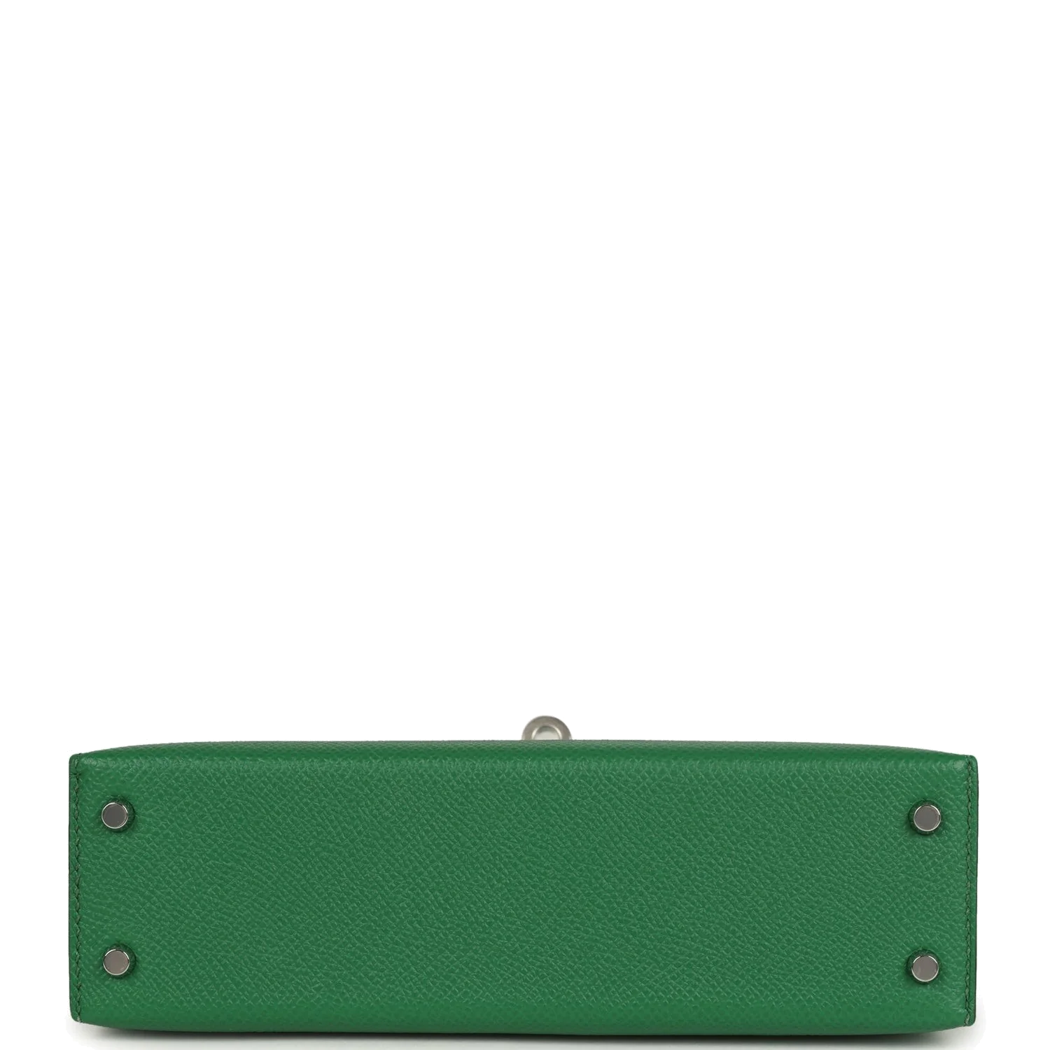 Hermes Kelly Sellier 20 Cactus Verso Epsom Palladium Hardware — фото 7