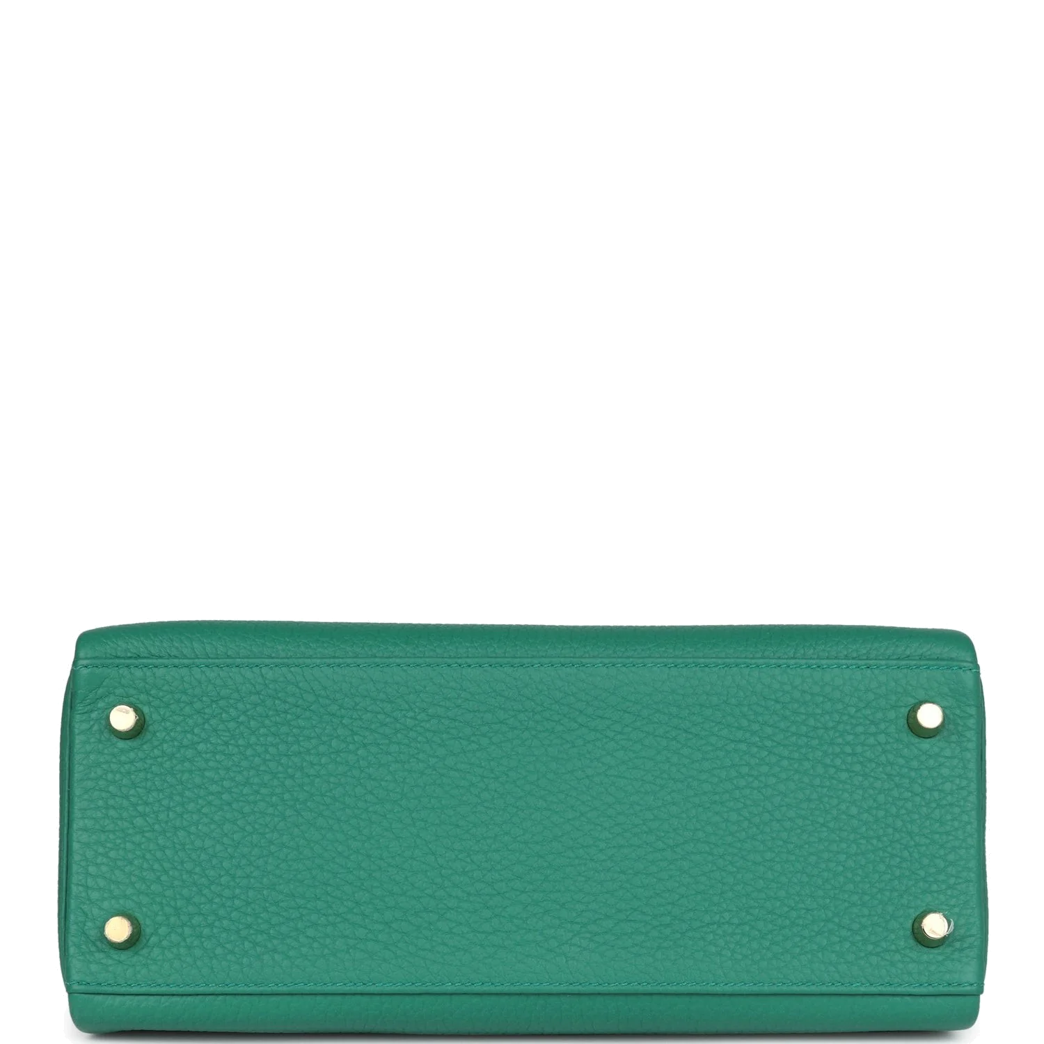 Hermes Kelly Retourne 28 Vert Vertigo Clemence Gold Hardware — фото 7