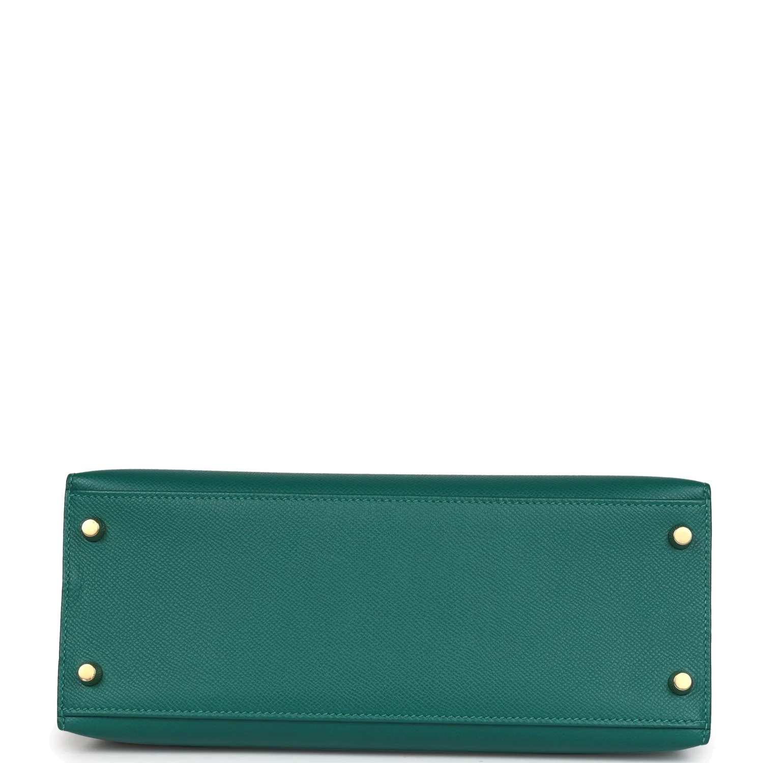 Hermes Kelly Sellier 28 Malachite Epsom Gold Hardware — фото 7