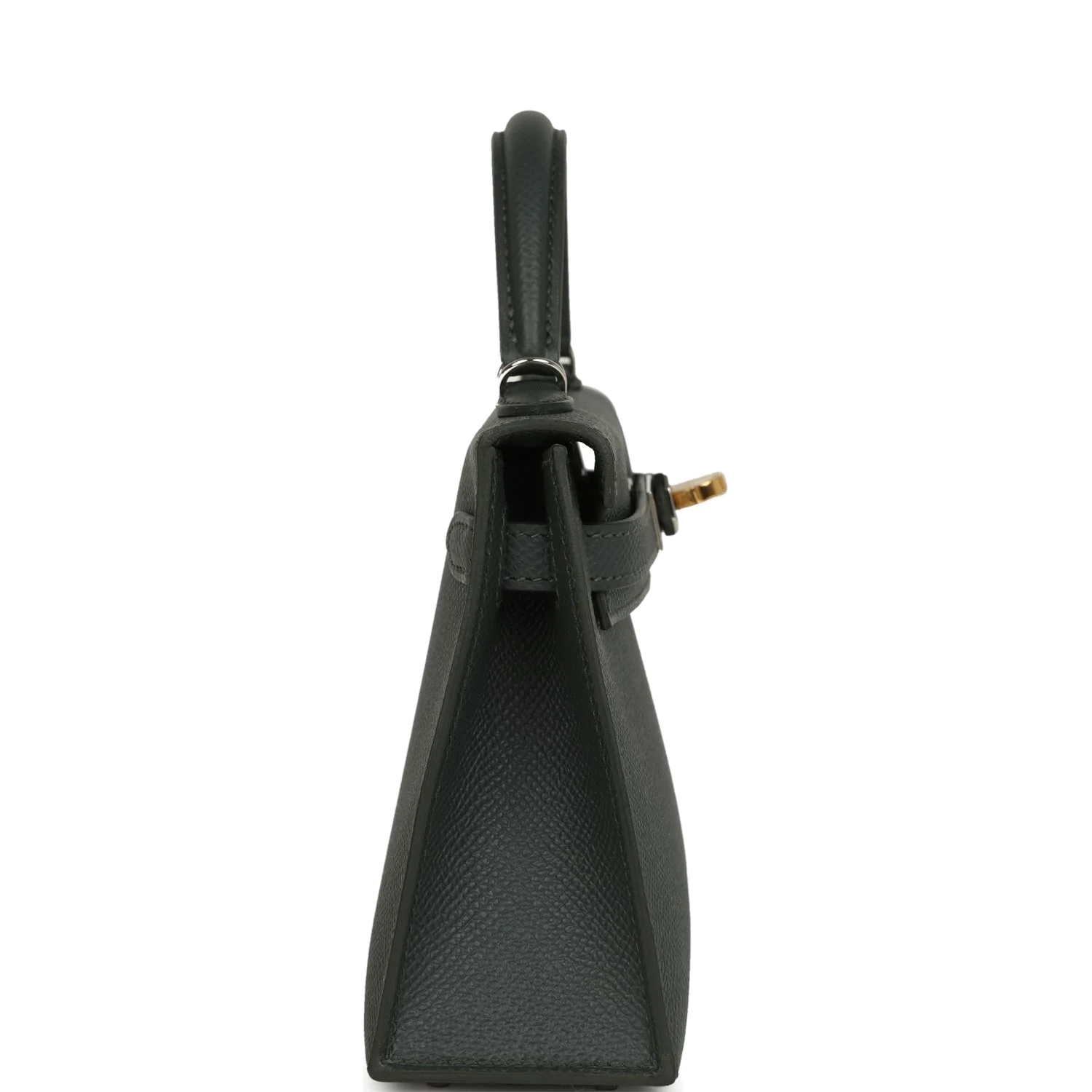 Hermes Kelly Sellier 20 Vert Mangrove Epsom Electrum Hardware — фото 4
