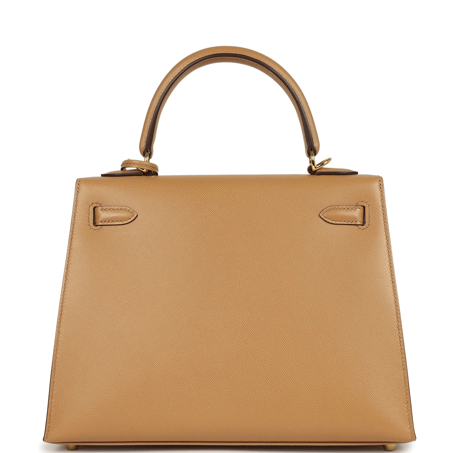 Hermes Kelly Sellier 25 Biscuit Verso Madame Gold Hardware — фото 5