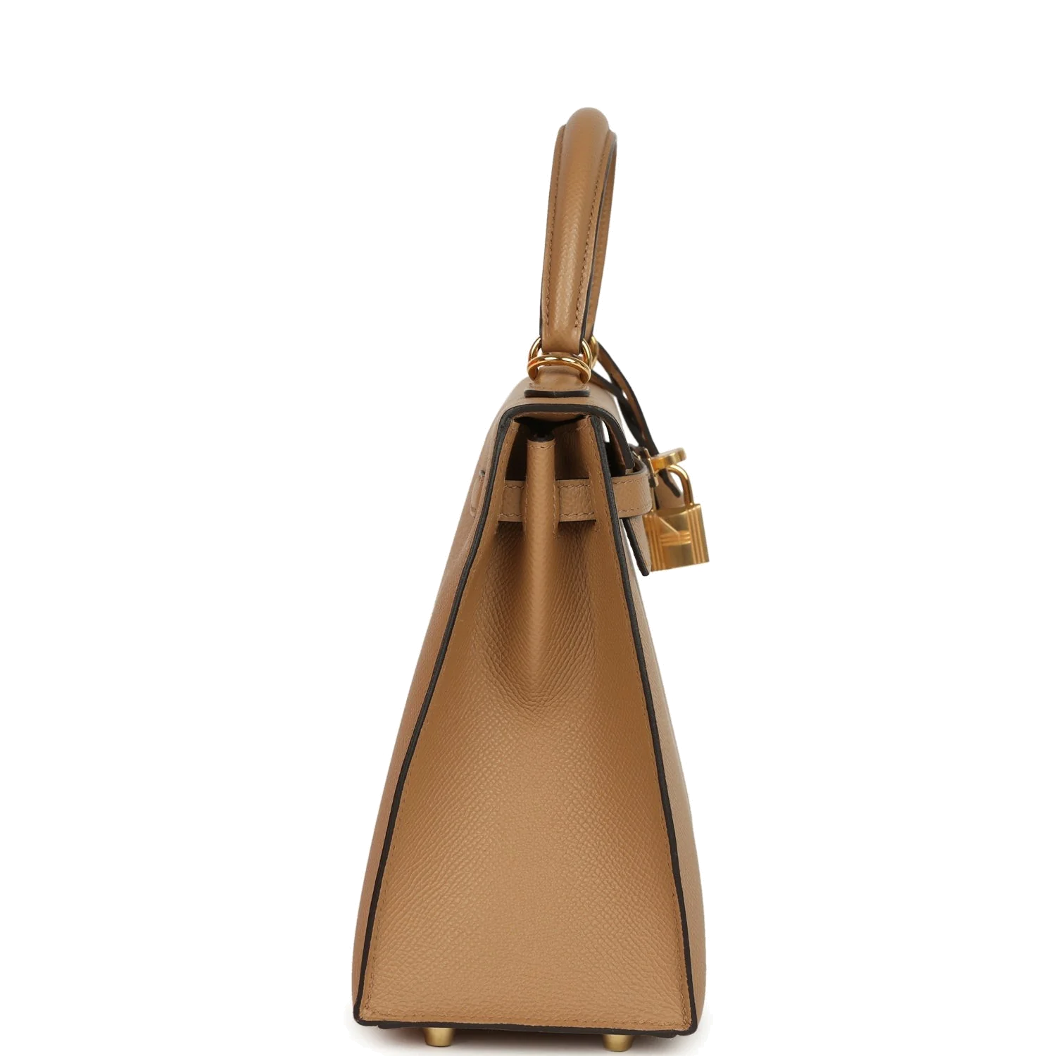 Hermes Kelly Sellier 25 Chai Epsom Gold Hardware — фото 4