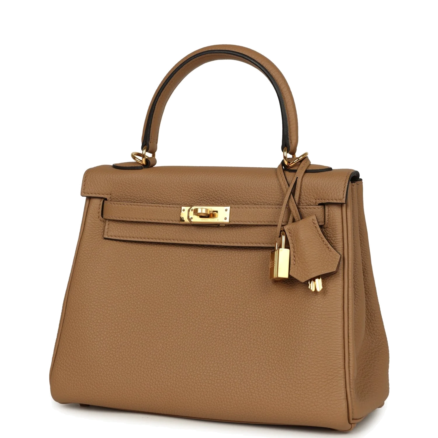 Hermes Kelly Retourne 25 Chai Togo Gold Hardware — фото 6