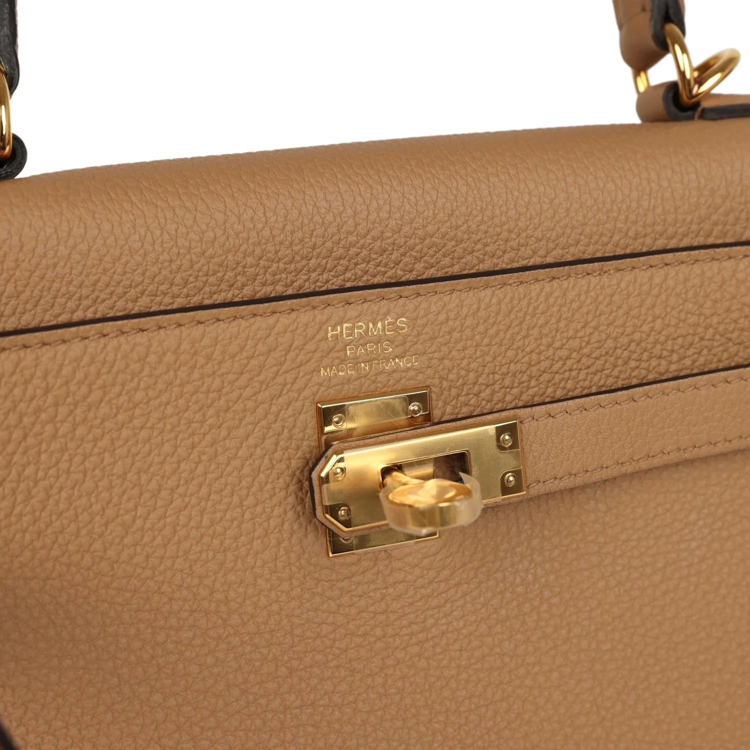 Hermes Kelly Retourne 25 Chai Togo Gold Hardware — фото 8