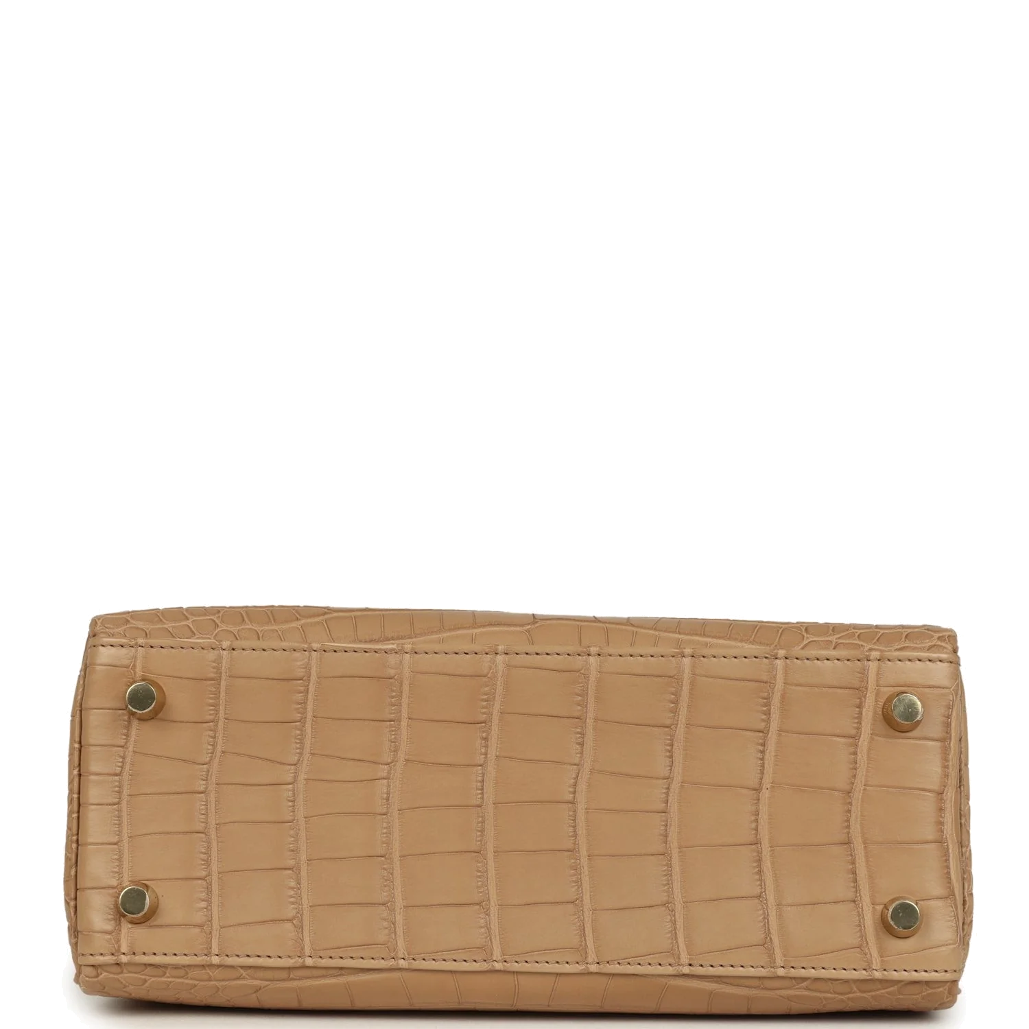 Hermes Kelly Retourne 25 Chai Matte Alligator Gold Hardware — фото 7