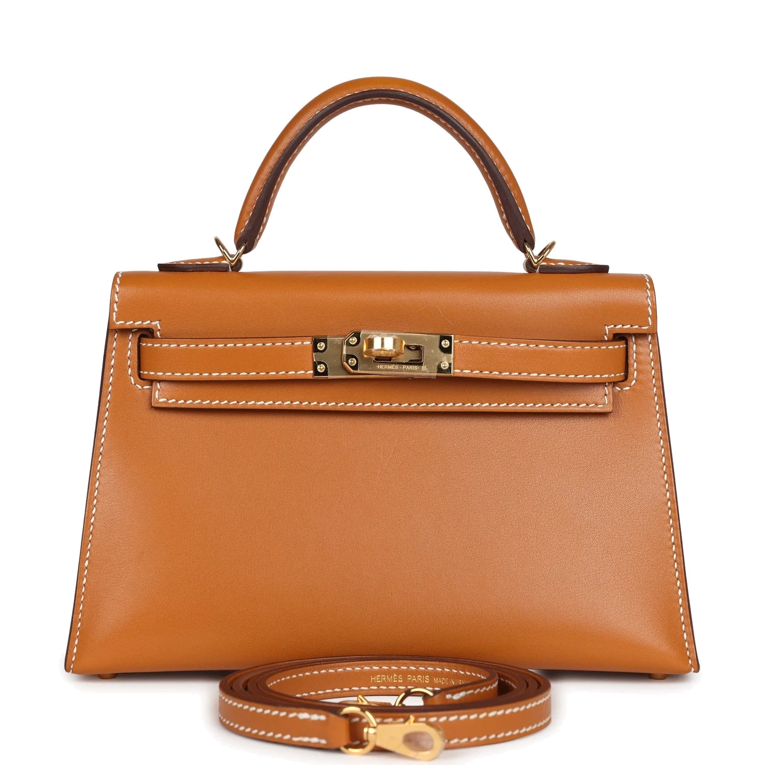 Hermes Kelly Sellier 20 Naturel Sable Butler Gold Hardware — фото 2