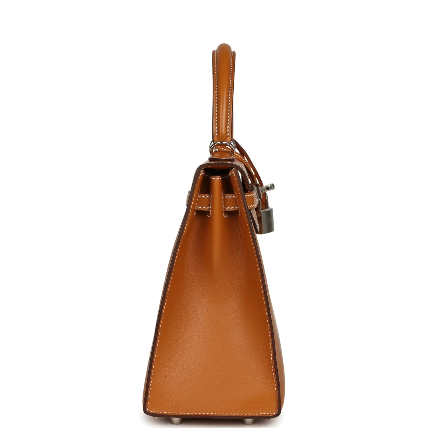 Hermes Kelly Sellier 25 Naturel Sable Butler Palladium Hardware — фото 4