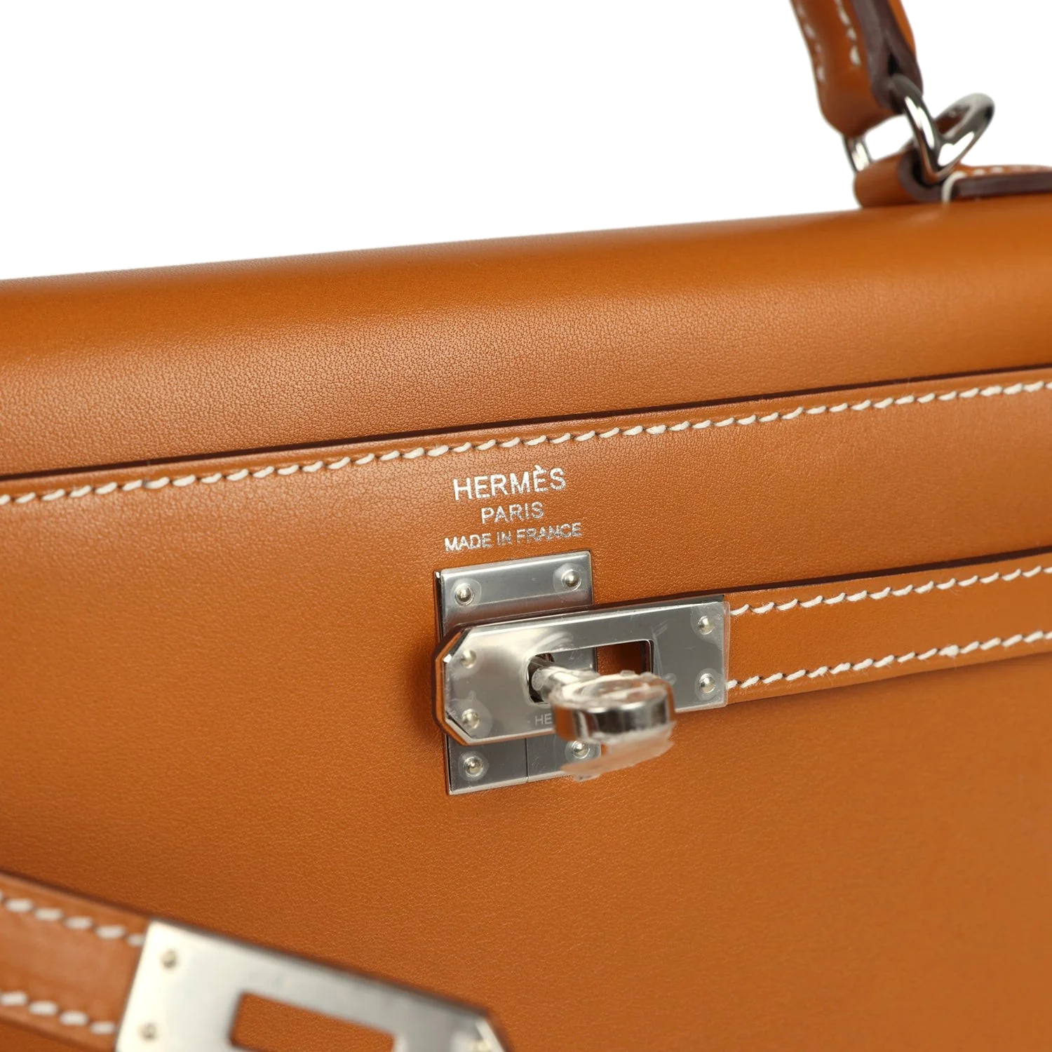 Hermes Kelly Sellier 25 Naturel Sable Butler Palladium Hardware — фото 8