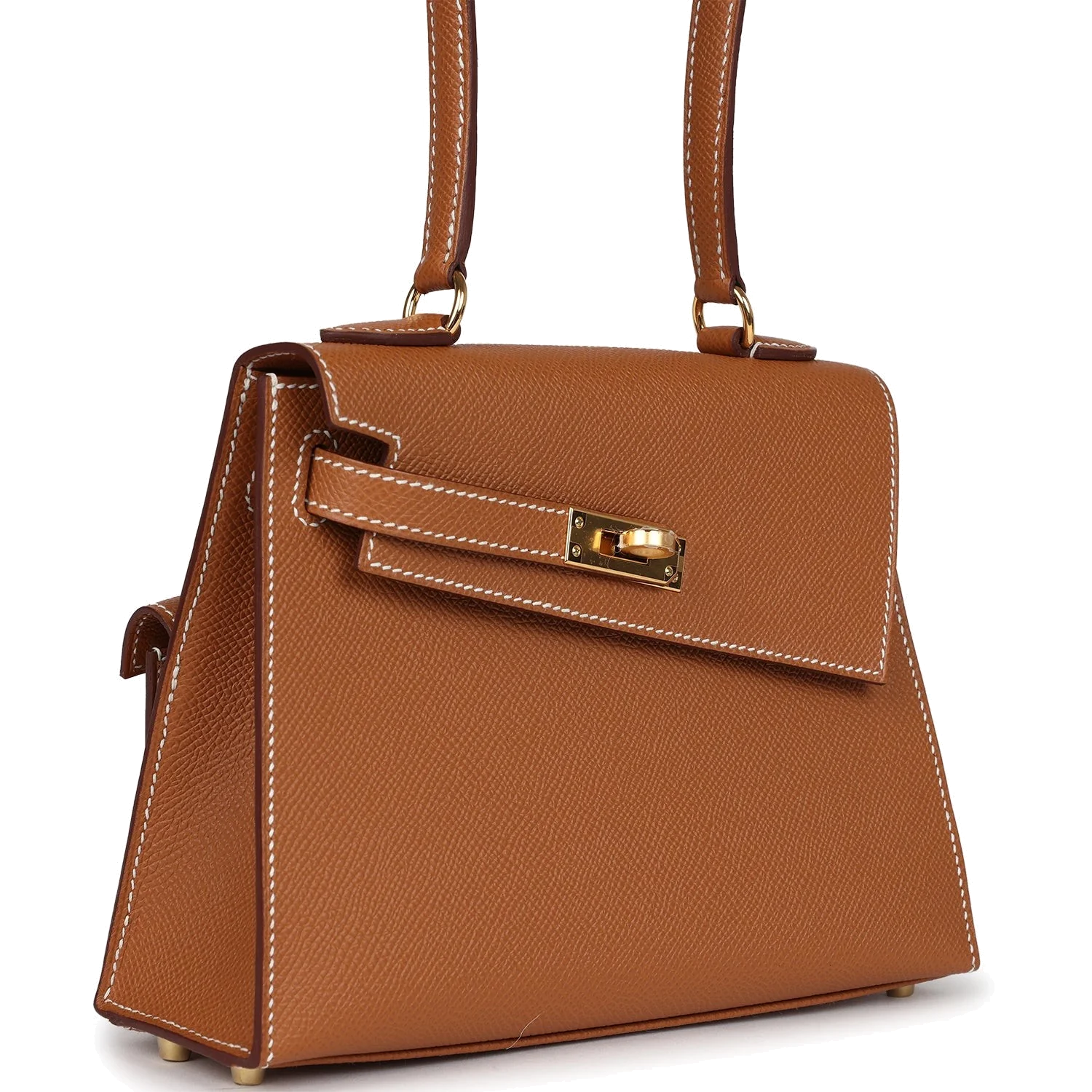 Hermes Kelly Sellier en Desordre 20 Gold Epsom Gold Hardware — фото 3