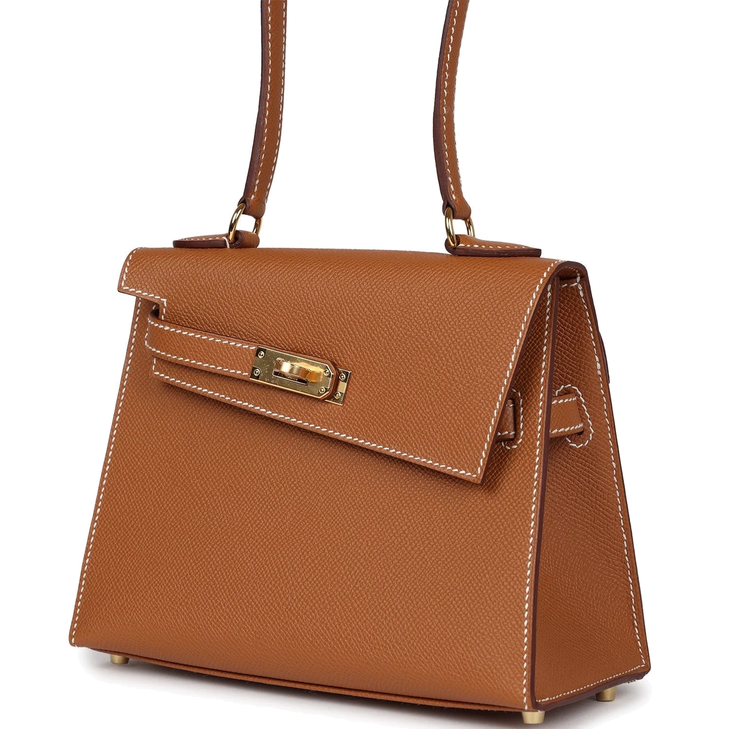 Hermes Kelly Sellier en Desordre 20 Gold Epsom Gold Hardware — фото 5