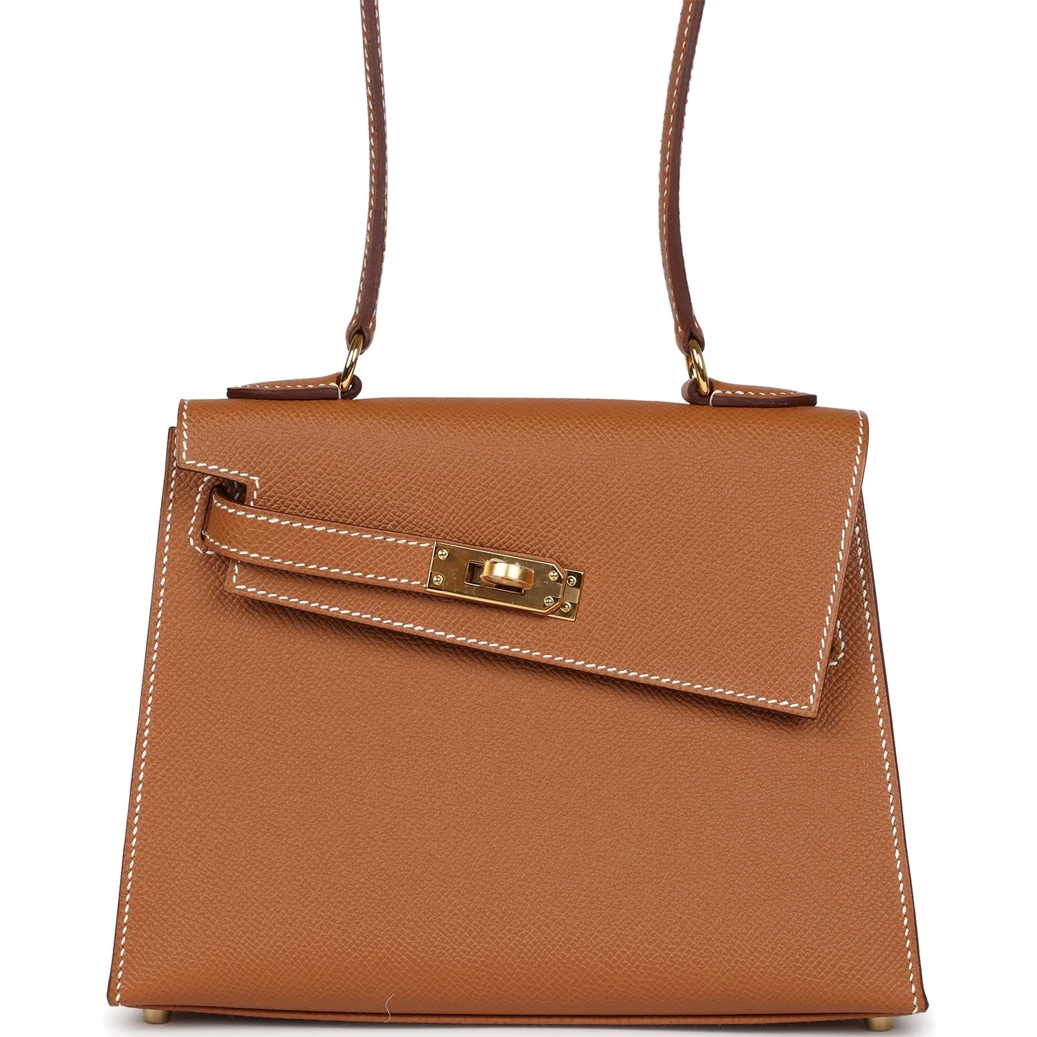 Hermes Kelly Sellier en Desordre 20 Gold Epsom Gold Hardware — фото 6