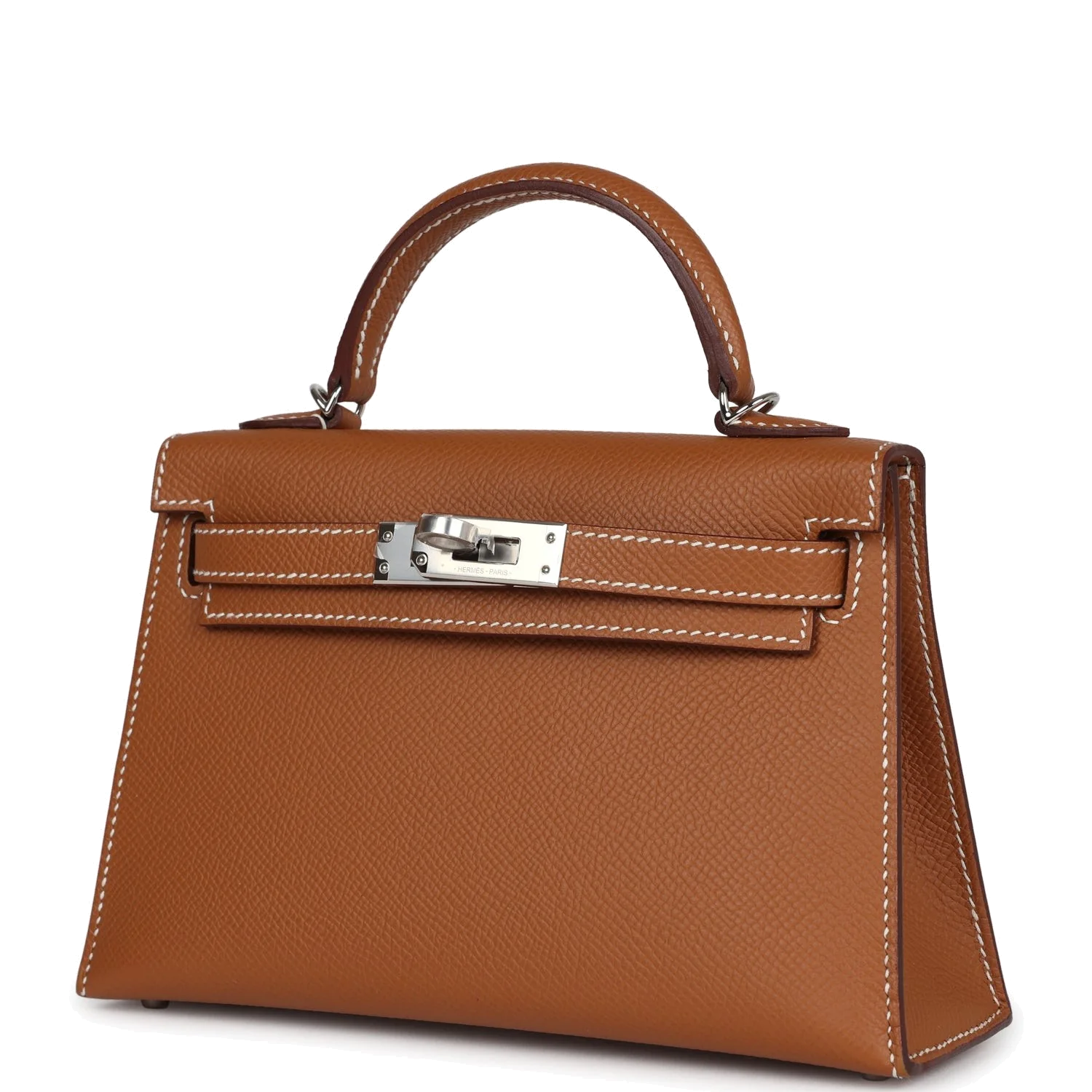 Hermes Kelly Sellier 20 Gold Epsom Palladium Hardware — фото 6