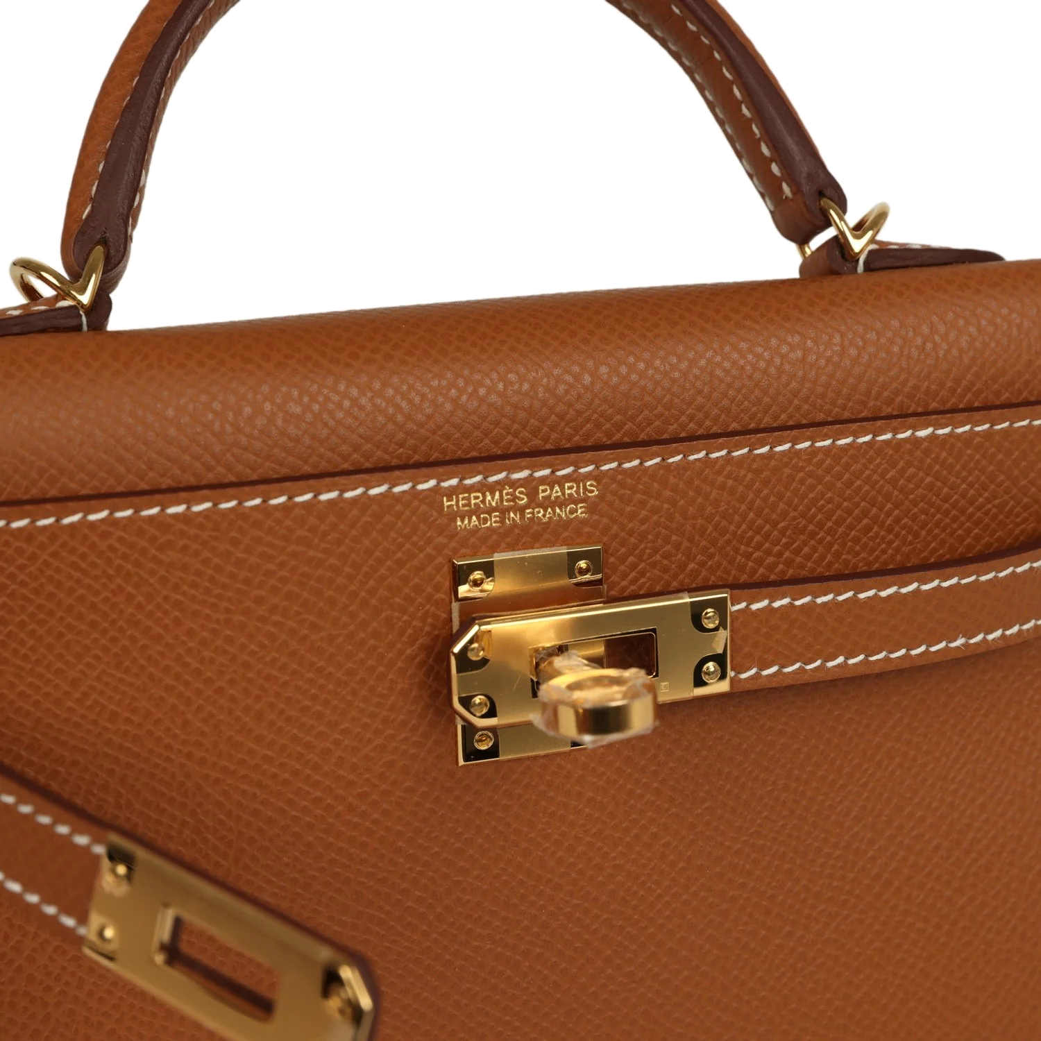 Hermes Kelly Sellier 20 Gold Epsom Gold Hardware — фото 8