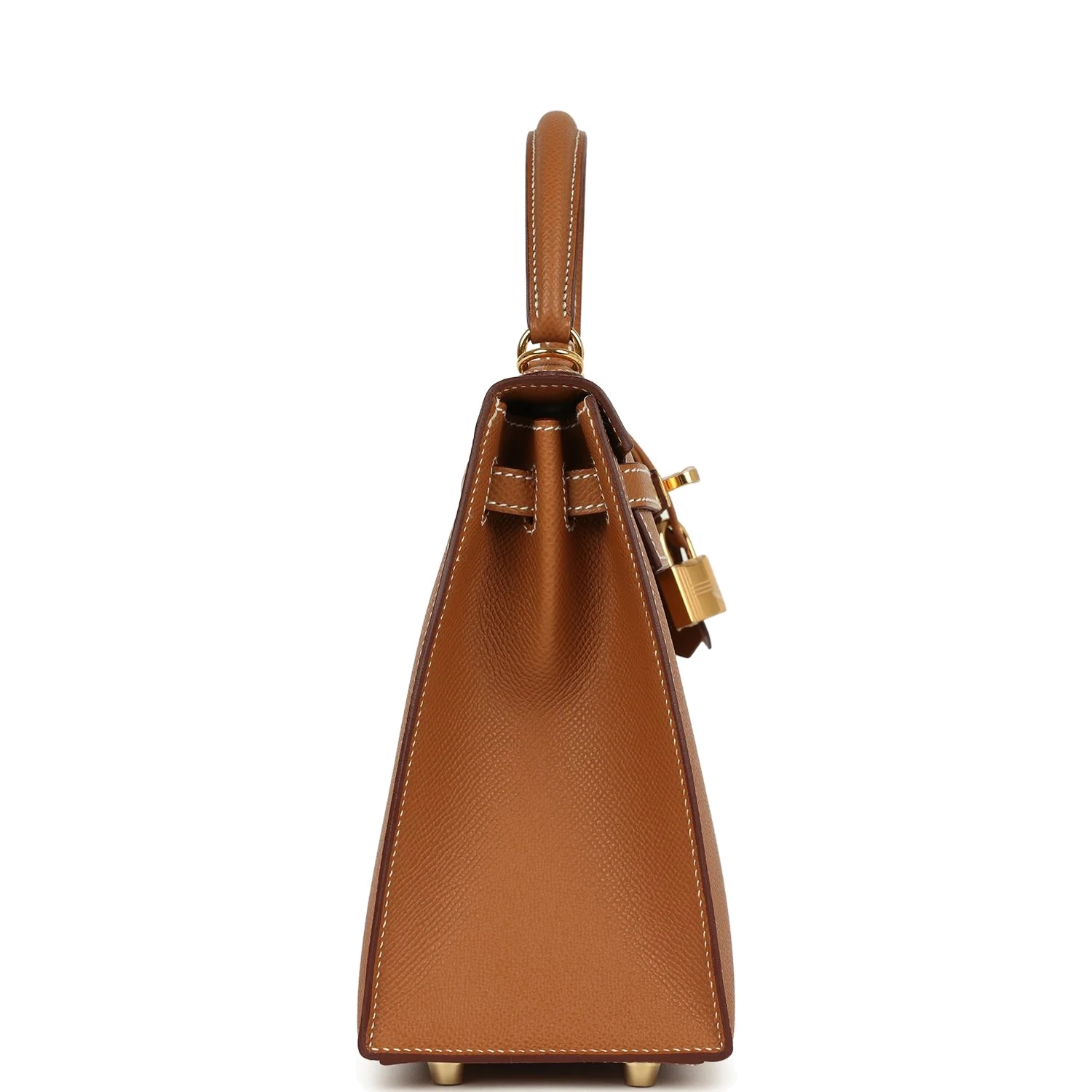 Hermes Kelly Sellier 25 Gold Epsom Gold Hardware — фото 5