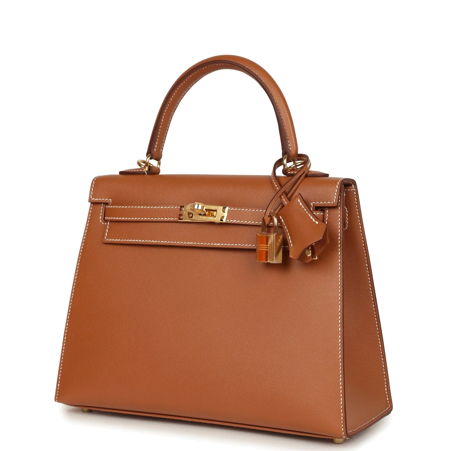 Hermes Kelly Sellier 25 Gold Madame Gold Hardware — фото 6
