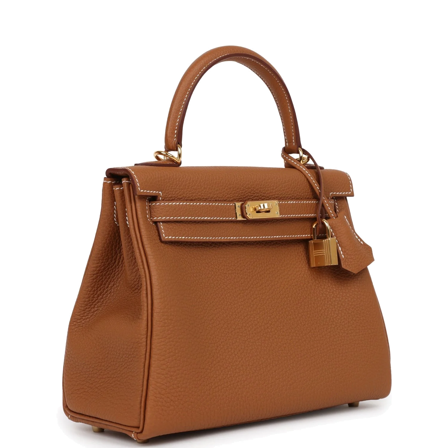 Hermes Kelly Retourne 25 Gold Togo Gold Hardware — фото 3