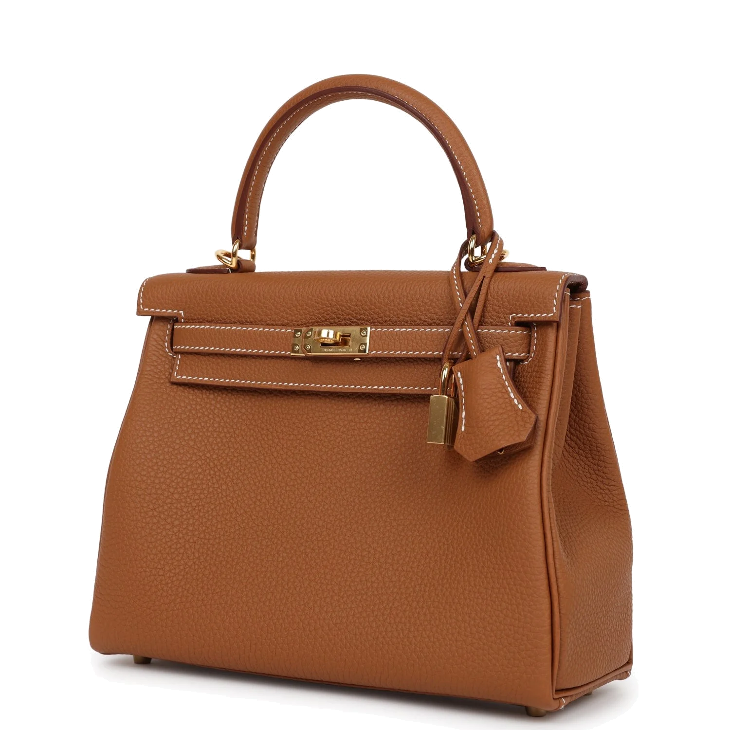 Hermes Kelly Retourne 25 Gold Togo Gold Hardware — фото 6